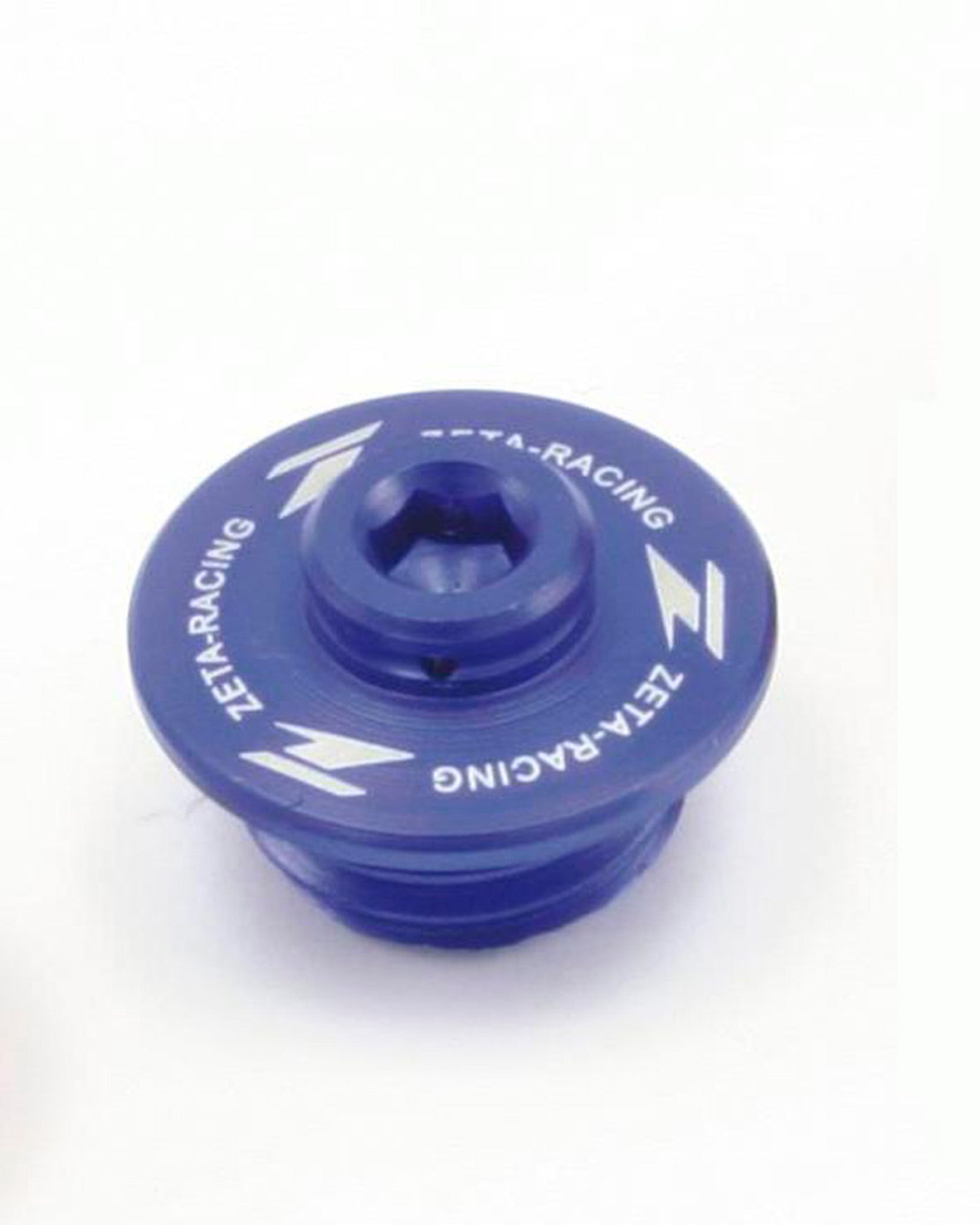 Oil filler plug for Suzuki RM125/250 01-08M RMZ 07-20 in blue color