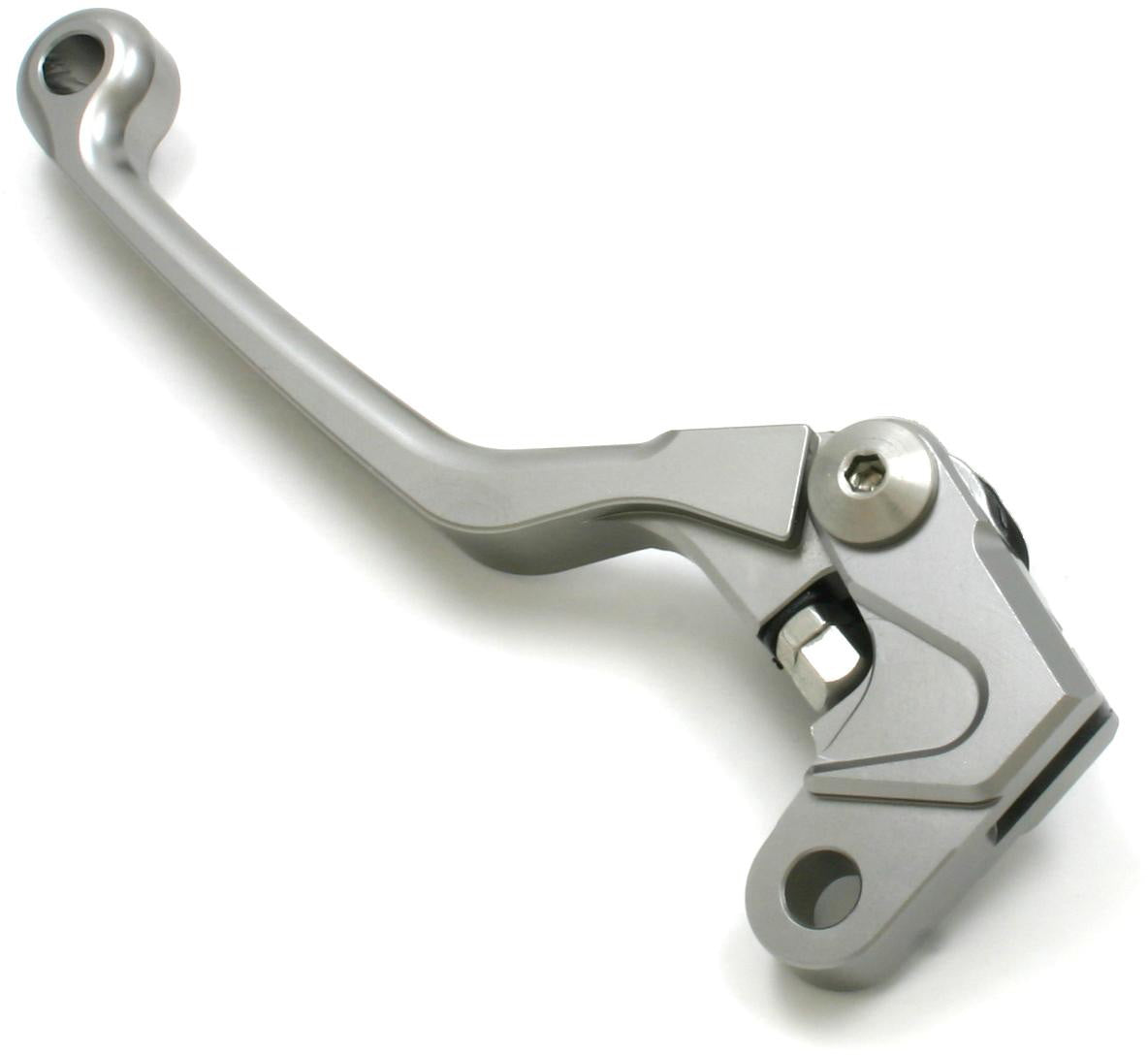 Pivot clutch lever 3-finger for WR250F/450F from 2005 to 2023, showcasing its sleek design and high-quality materials.