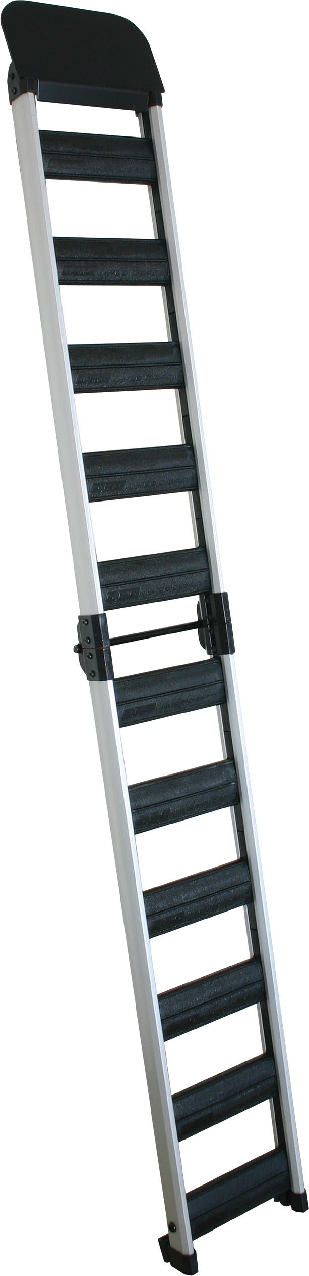 Folding load ramp 1.8 metres supporting up to 190kg, extended and ready for use