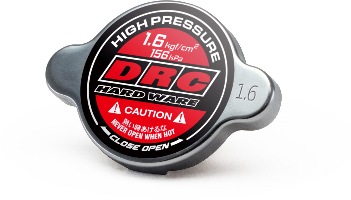 High-pressure 1.6-Kgf radiator cap for vehicle cooling systems