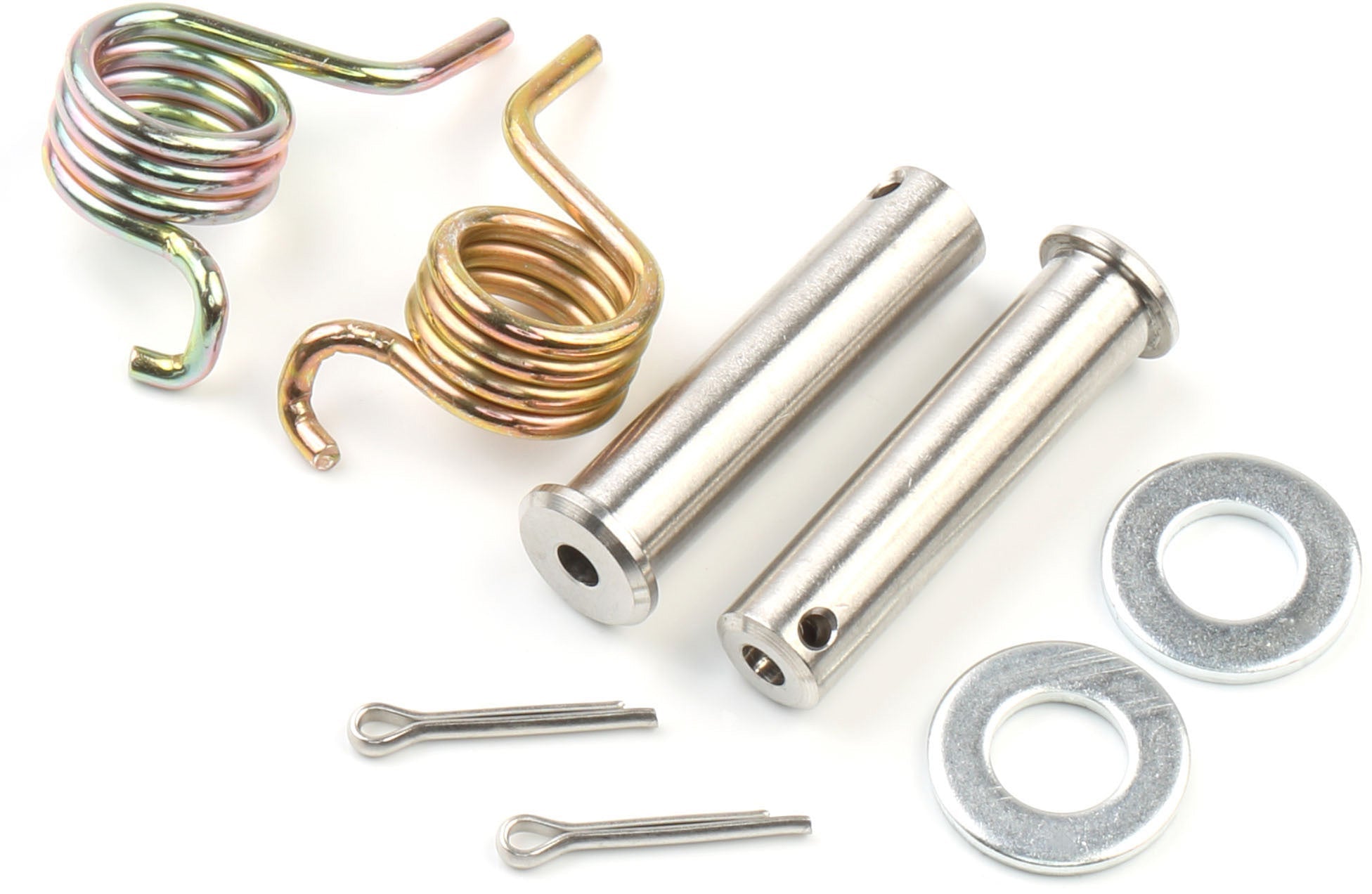 Foot peg spring pin set for SX SXF FC TC 2016-2021 and EXC EXCF TE FE 2017-2021 dirt bikes.