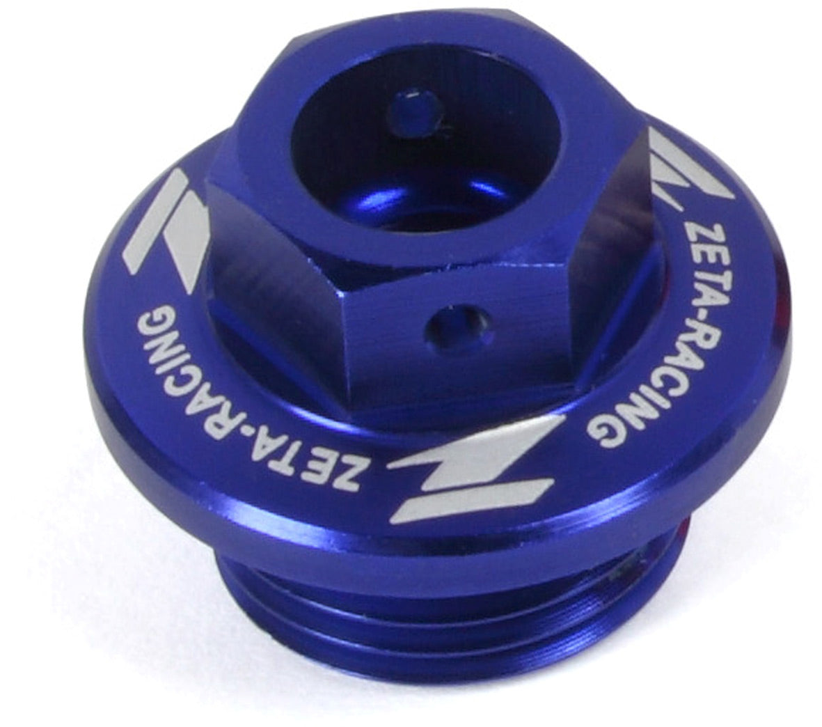Rear brake reservoir cover for Husqvarna Brembo 14 in blue, showcasing a sleek design and durable material.