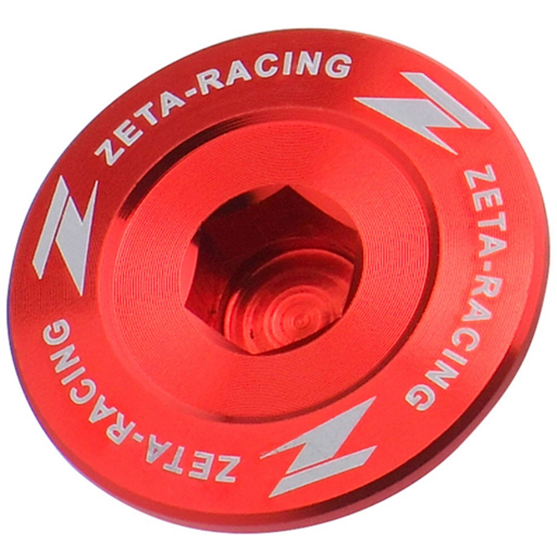 Engine Plug for GASGAS MC/EX/EC250F/350F'21 in vibrant red color, showcasing its durable design and compatibility for motorcycle performance.