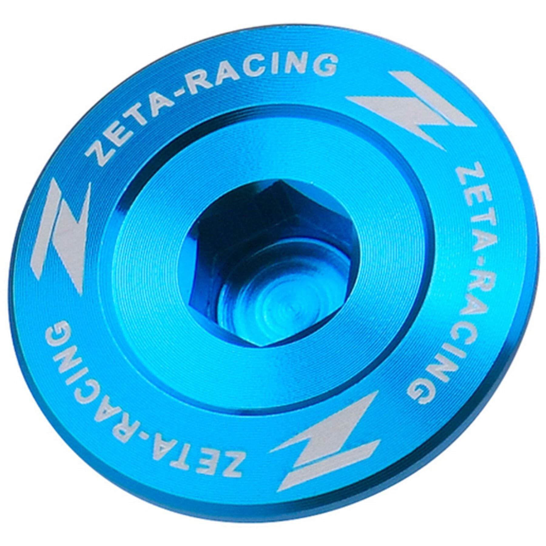 Engine Plug for KTM and Husqvarna motorcycles in blue color
