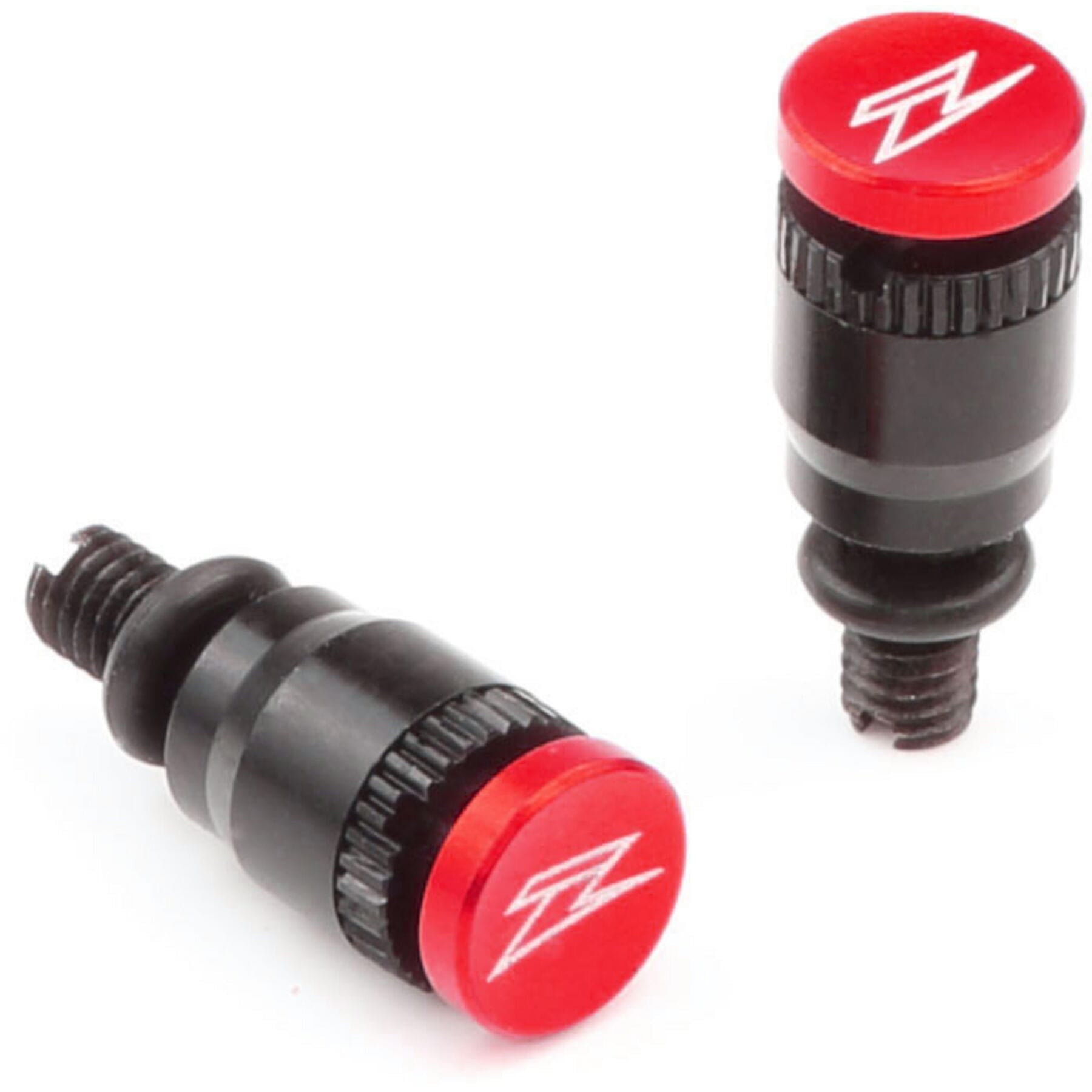 Red S-Type WP Fork Top Bleeder 2-piece set