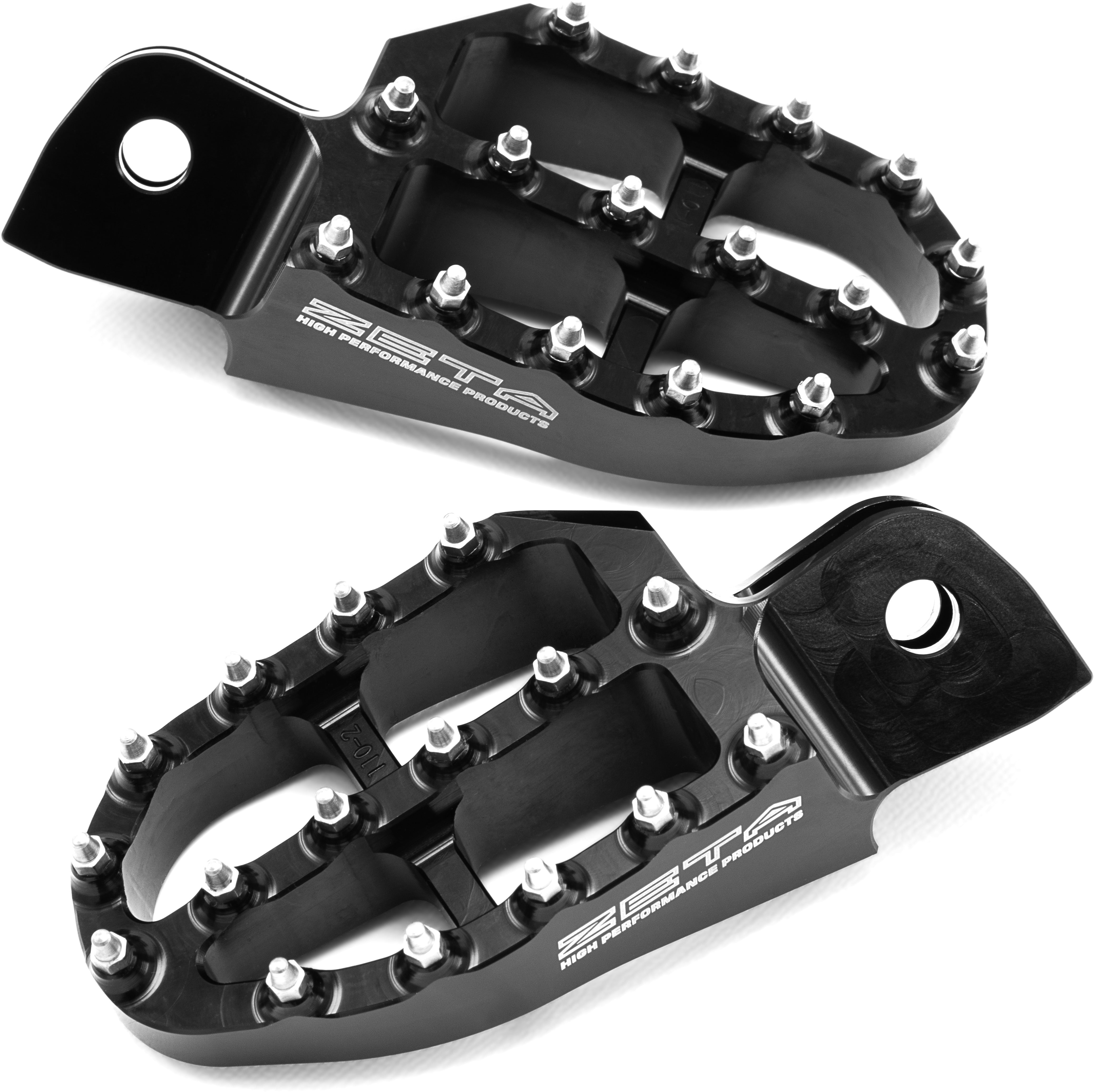 Aluminum FootPegs for Honda Grom and Monkey in Black color