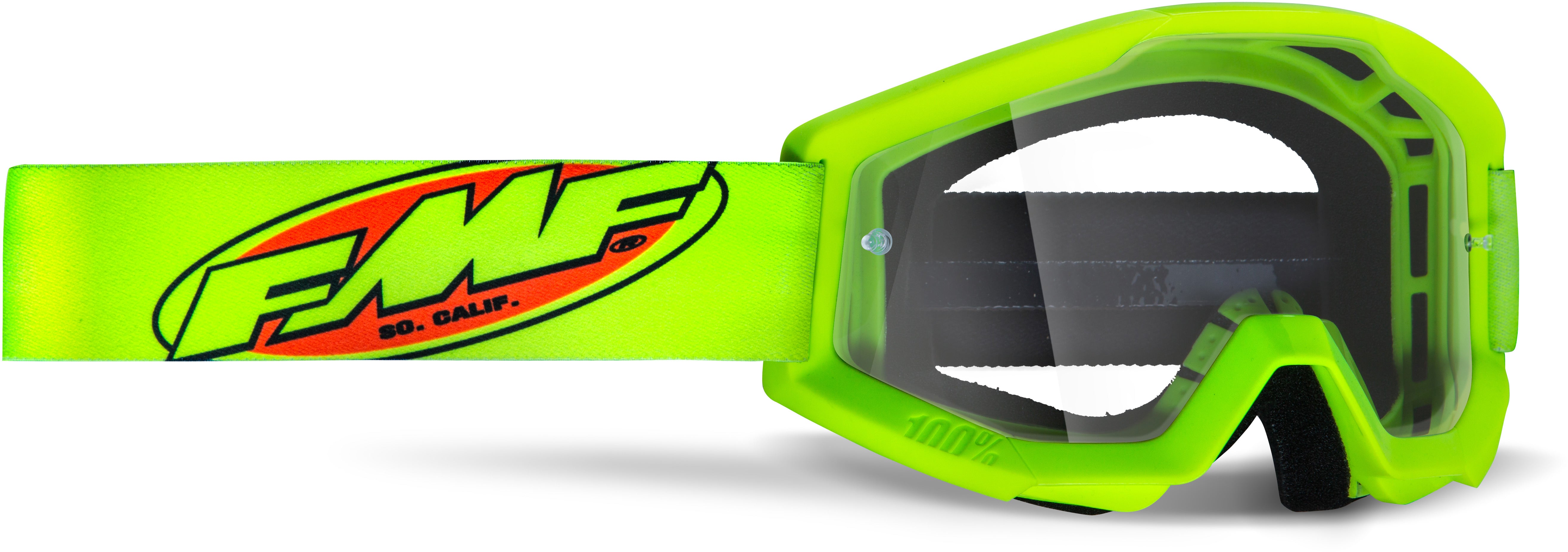 POWERCORE Goggle Core Yellow with Clear Lens