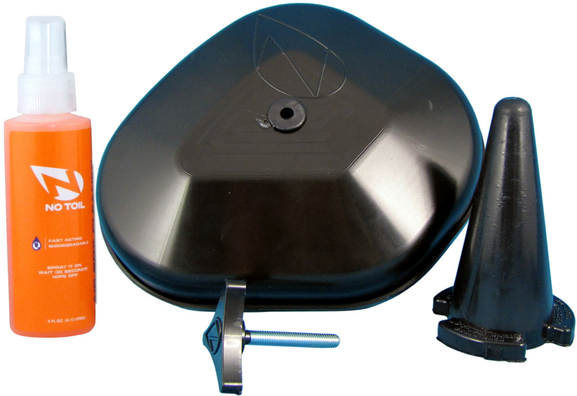 Kawasaki Wash Kit for KX500 88-06 featuring air filters, showcasing a clean and effective cleaning solution for bikes.