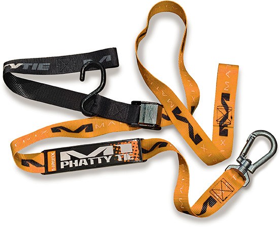 M1.5 Phatty Tie Down Set featuring durable straps and robust hooks for secure cargo transport