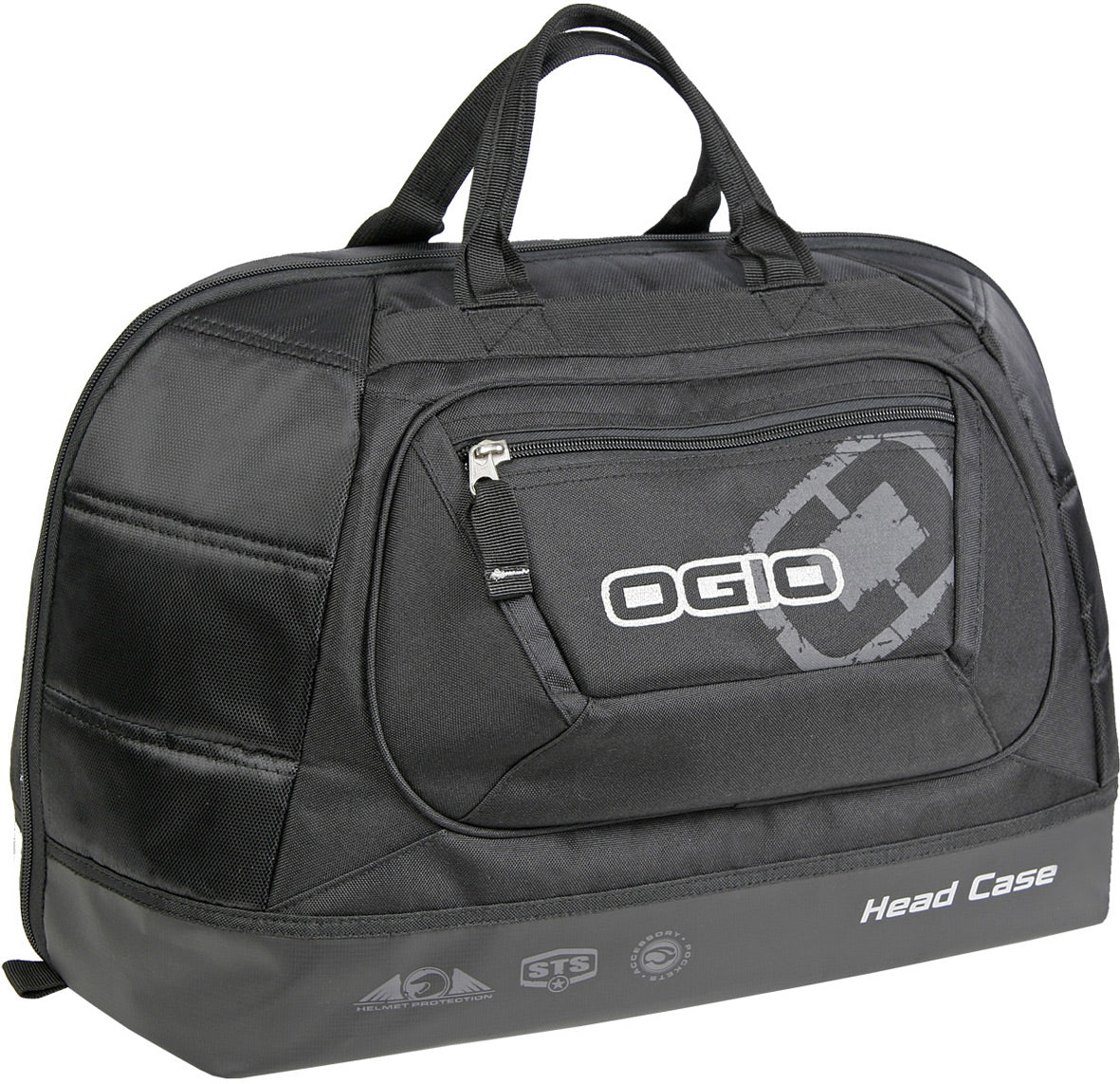 Head case bag Stealth in matte black, showcasing compact and sleek design