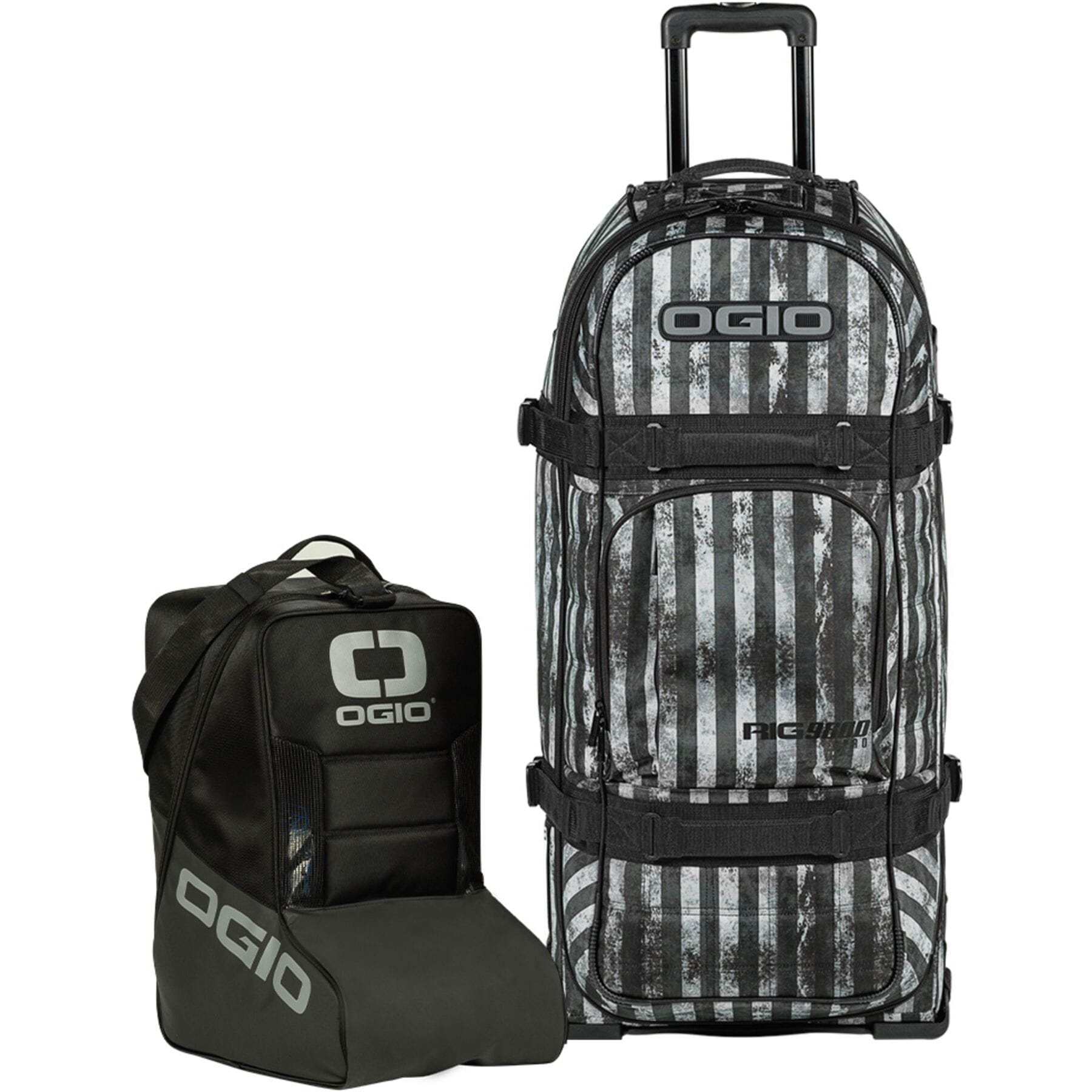 Rig 9800 PRO - Jailbreak travel gear bag in action, showcasing its durability and ample storage space.