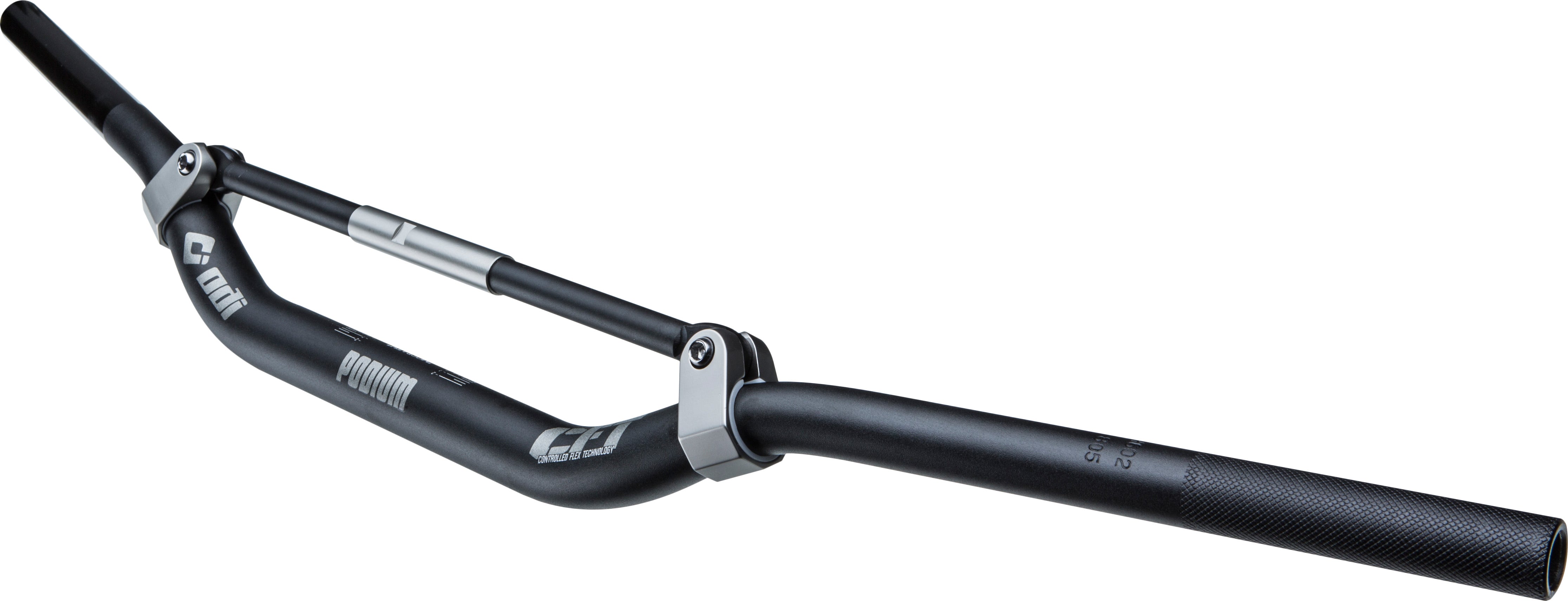Controlled Flex Technology Handlebar Champ Bend with dimensions 805mm length, 93mm height, 50mm rise, 205mm base, 55mm sweep