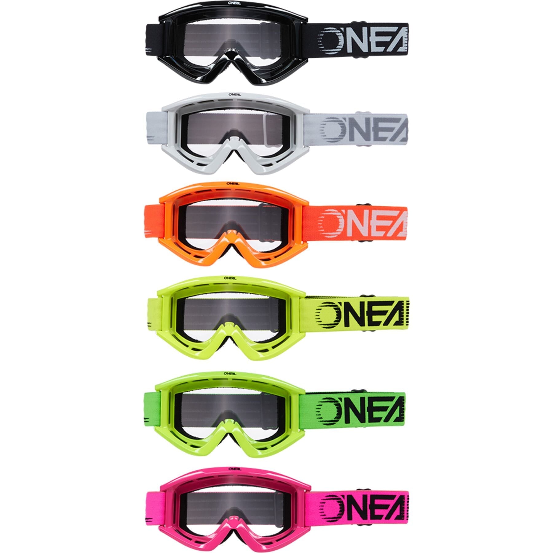 B-ZERO Goggle V.22 multi color assortment featuring 10 different stylish goggles for various activities.