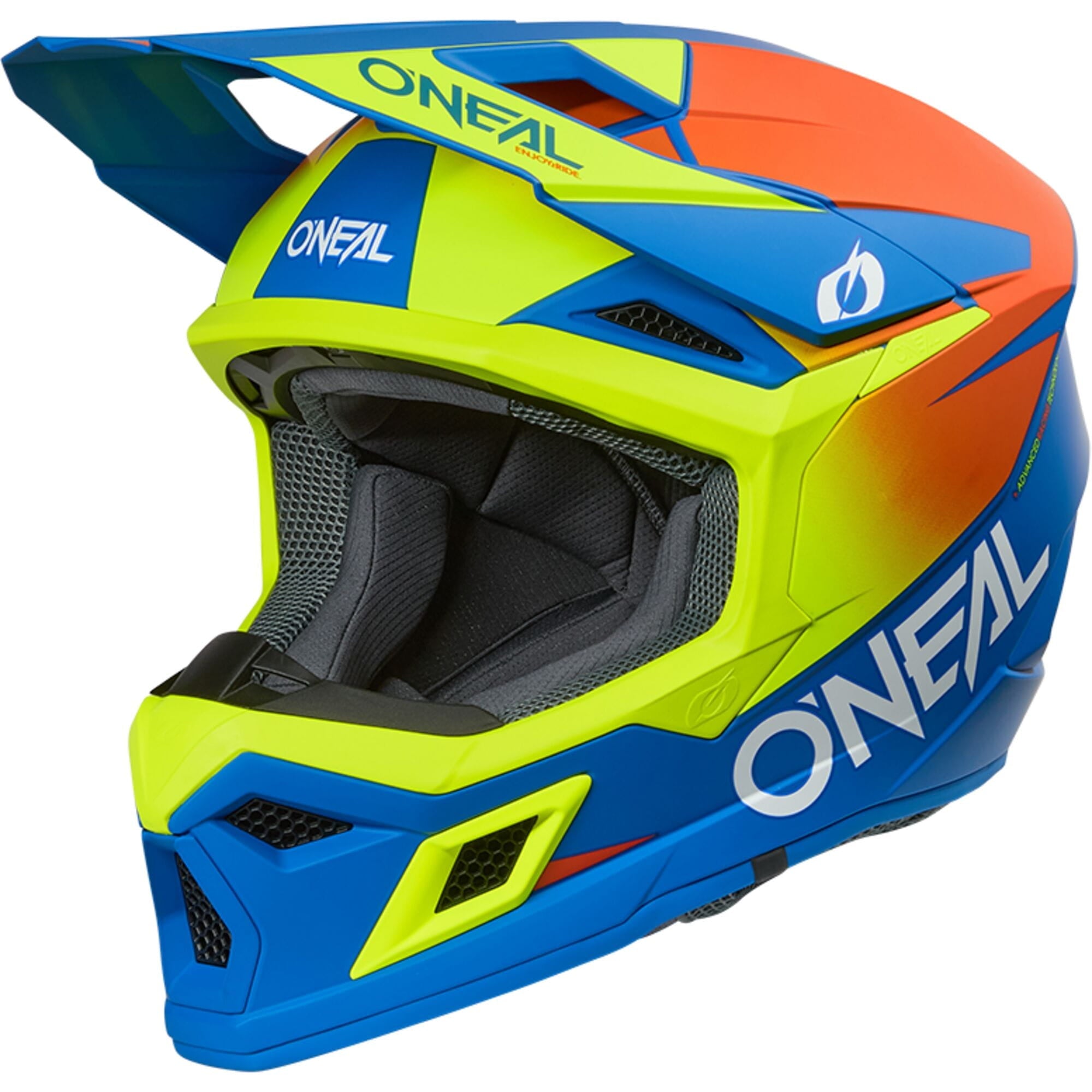 3SRS Helmet SOLID - Blue/Neon