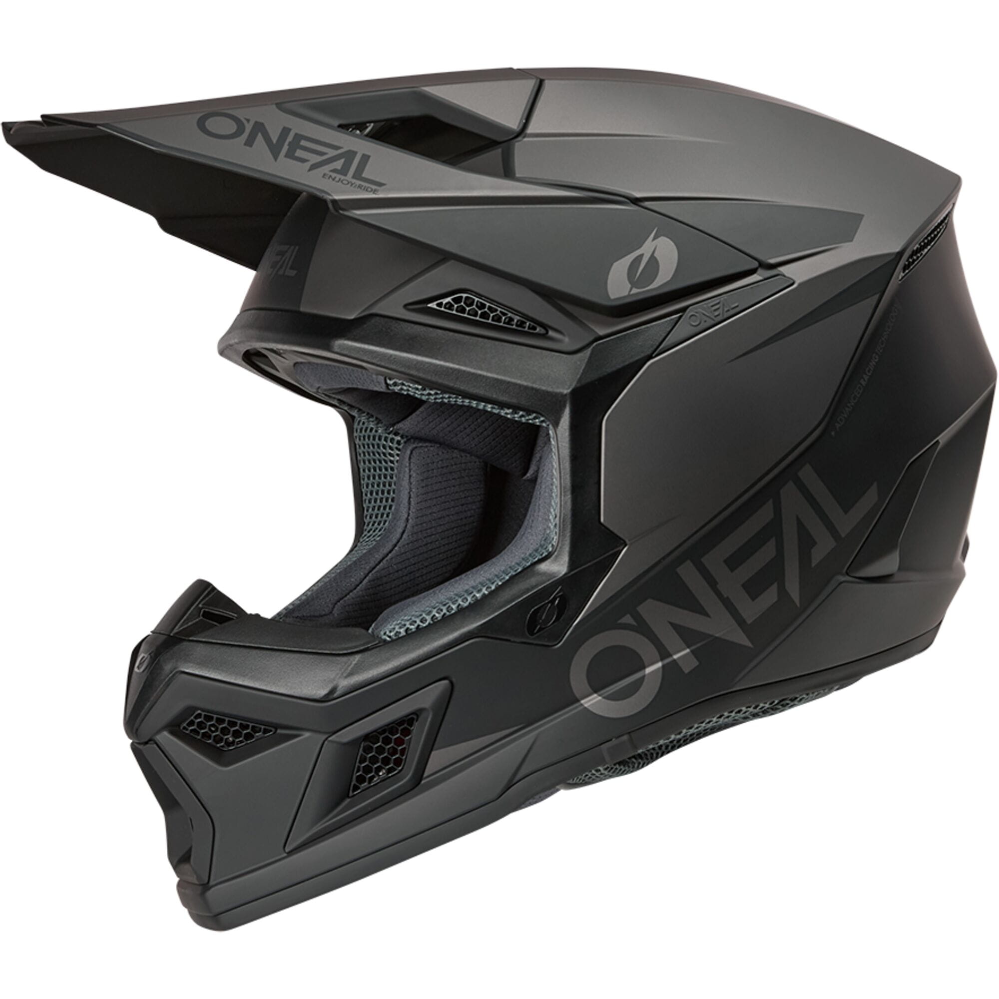3SRS Helmet SOLID - Black/Gray