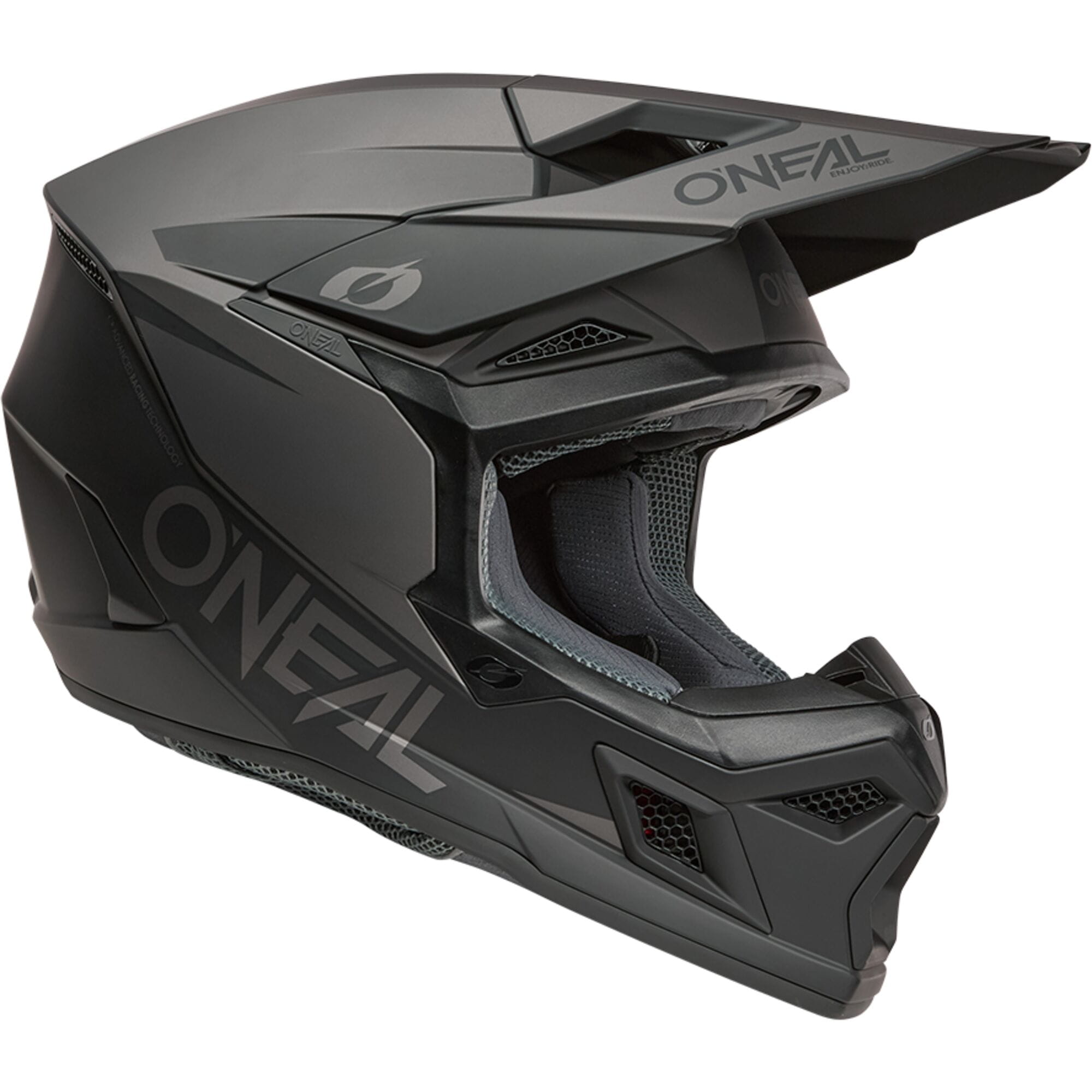 3SRS Helmet SOLID - Black/Gray