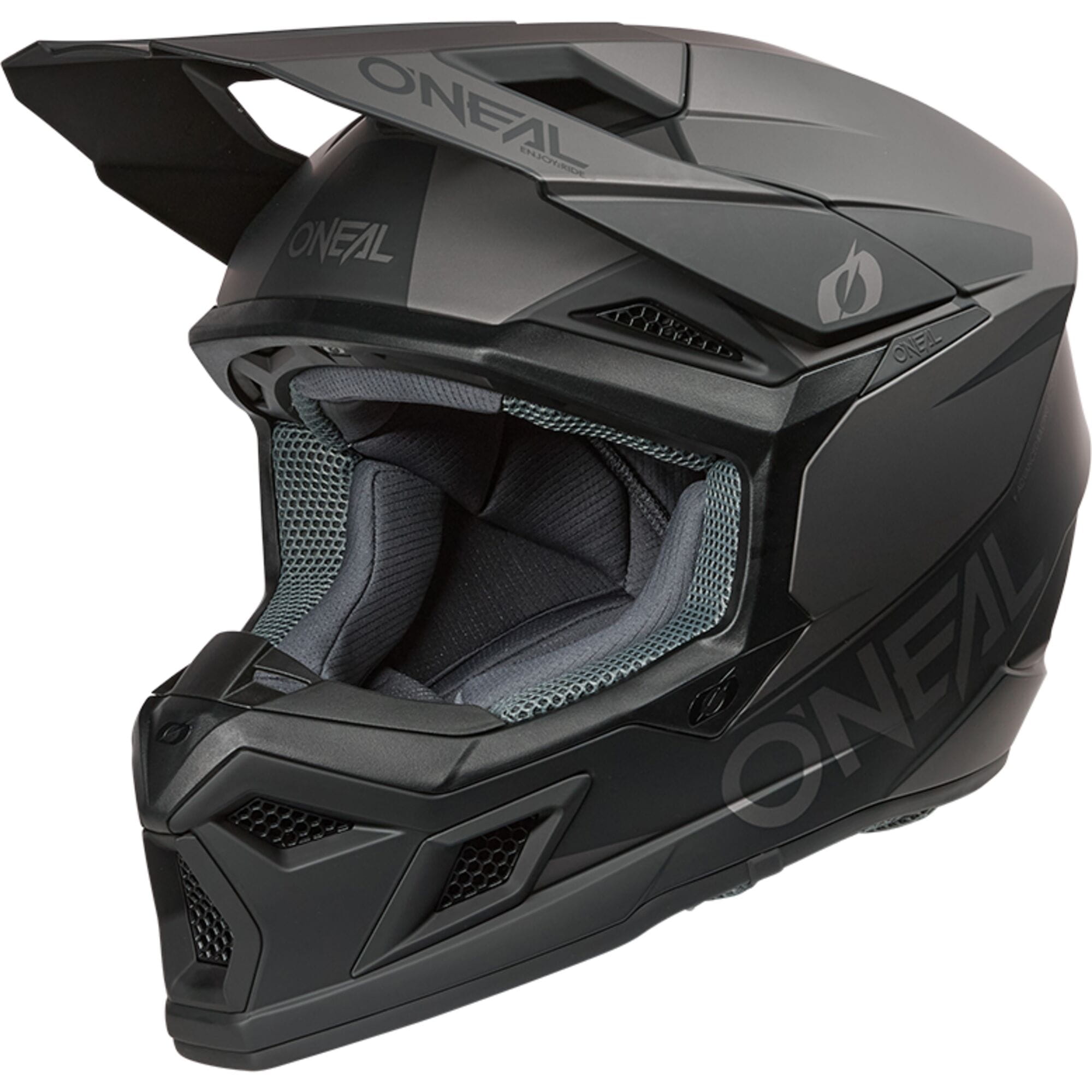 3SRS Helmet SOLID - Black/Gray