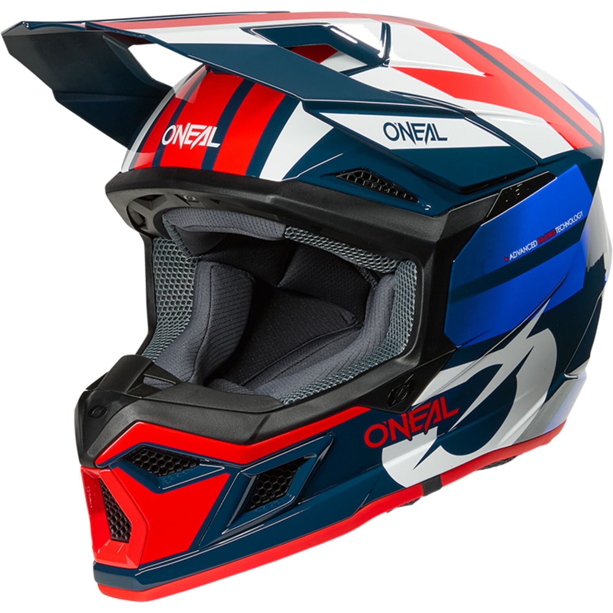 3SRS Helmet RIDE - Blue/White/Red