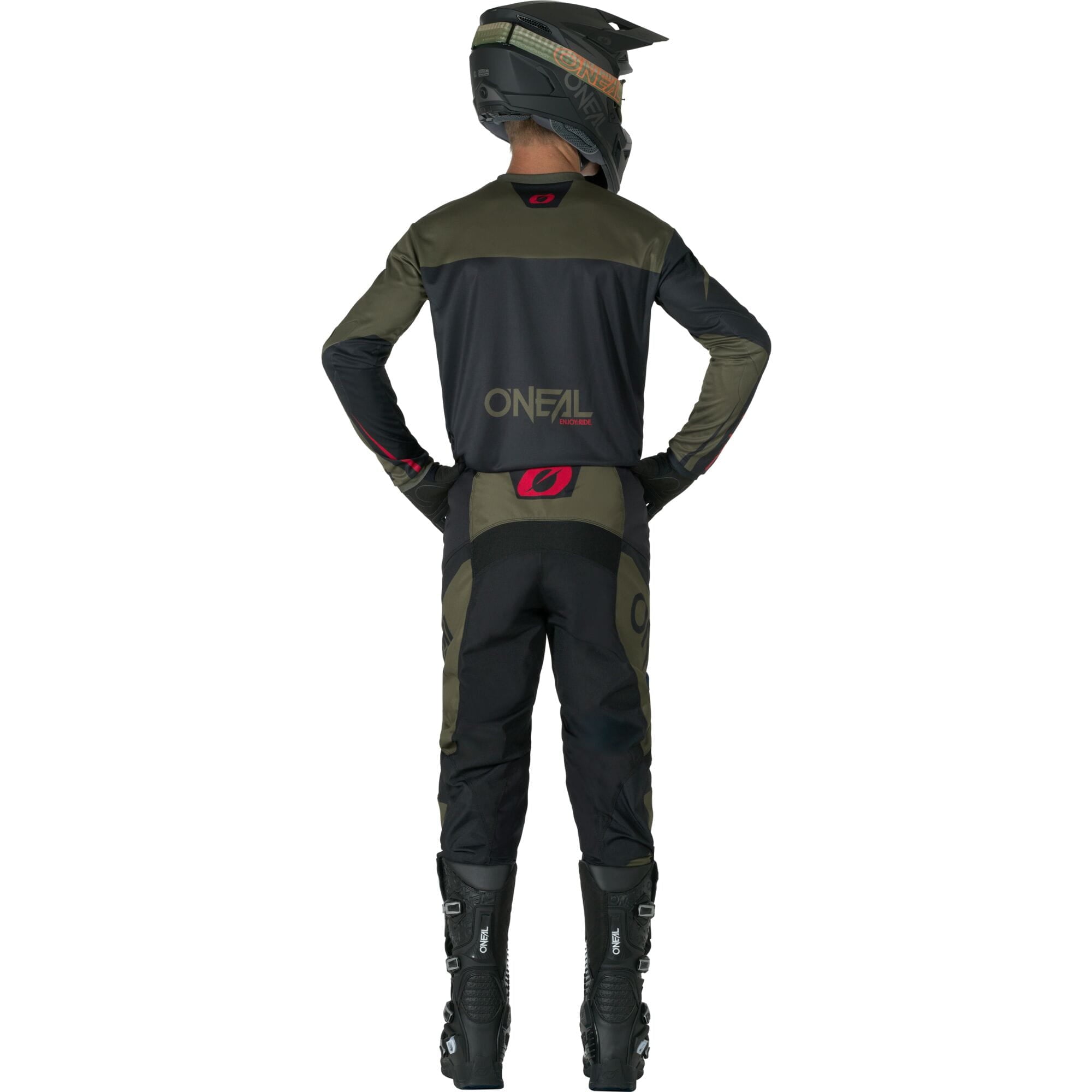 ELEMENT Pants RACEWEAR - Black/Olive