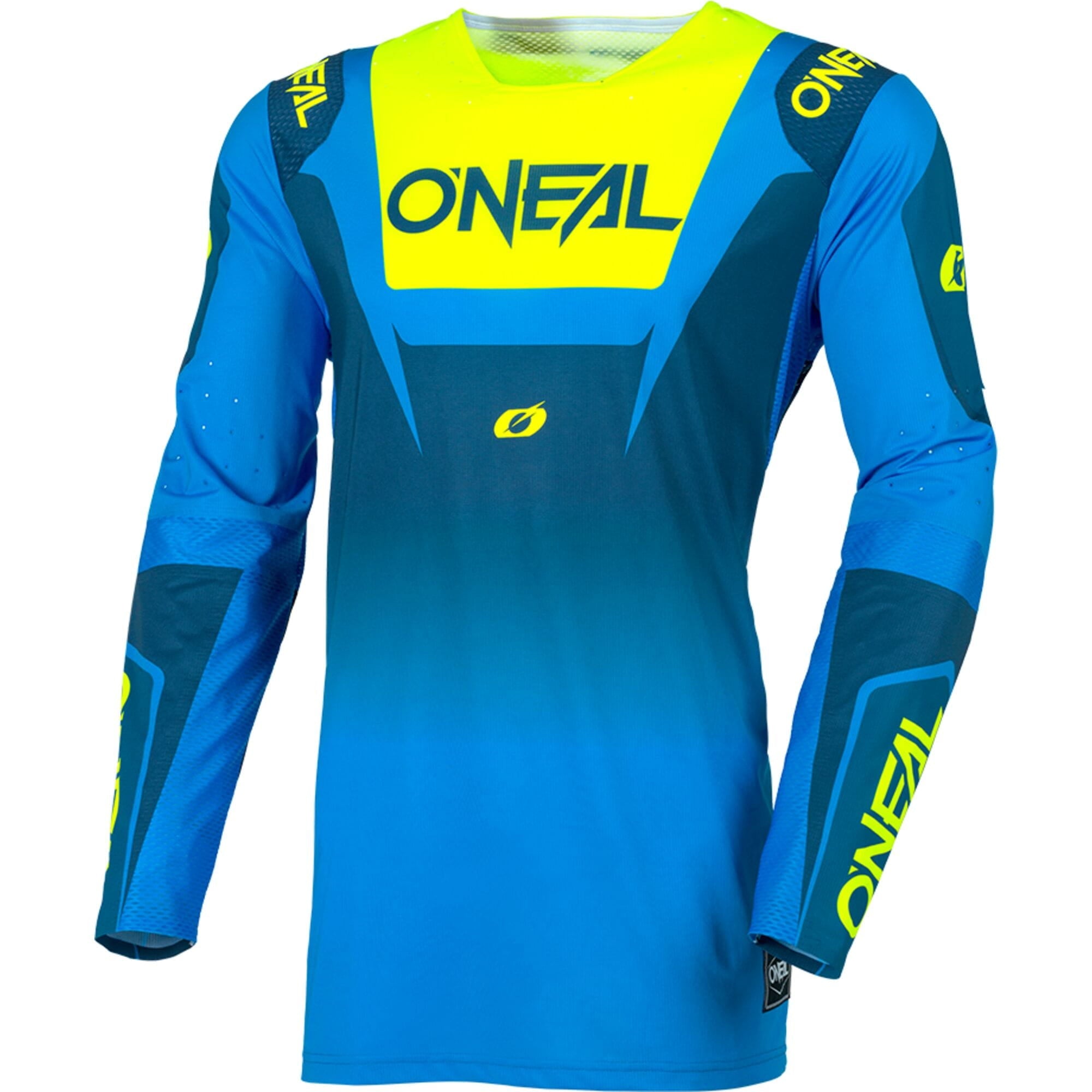 PRODIGY Jersey FIVE FIVE - Blue/Neon Yellow