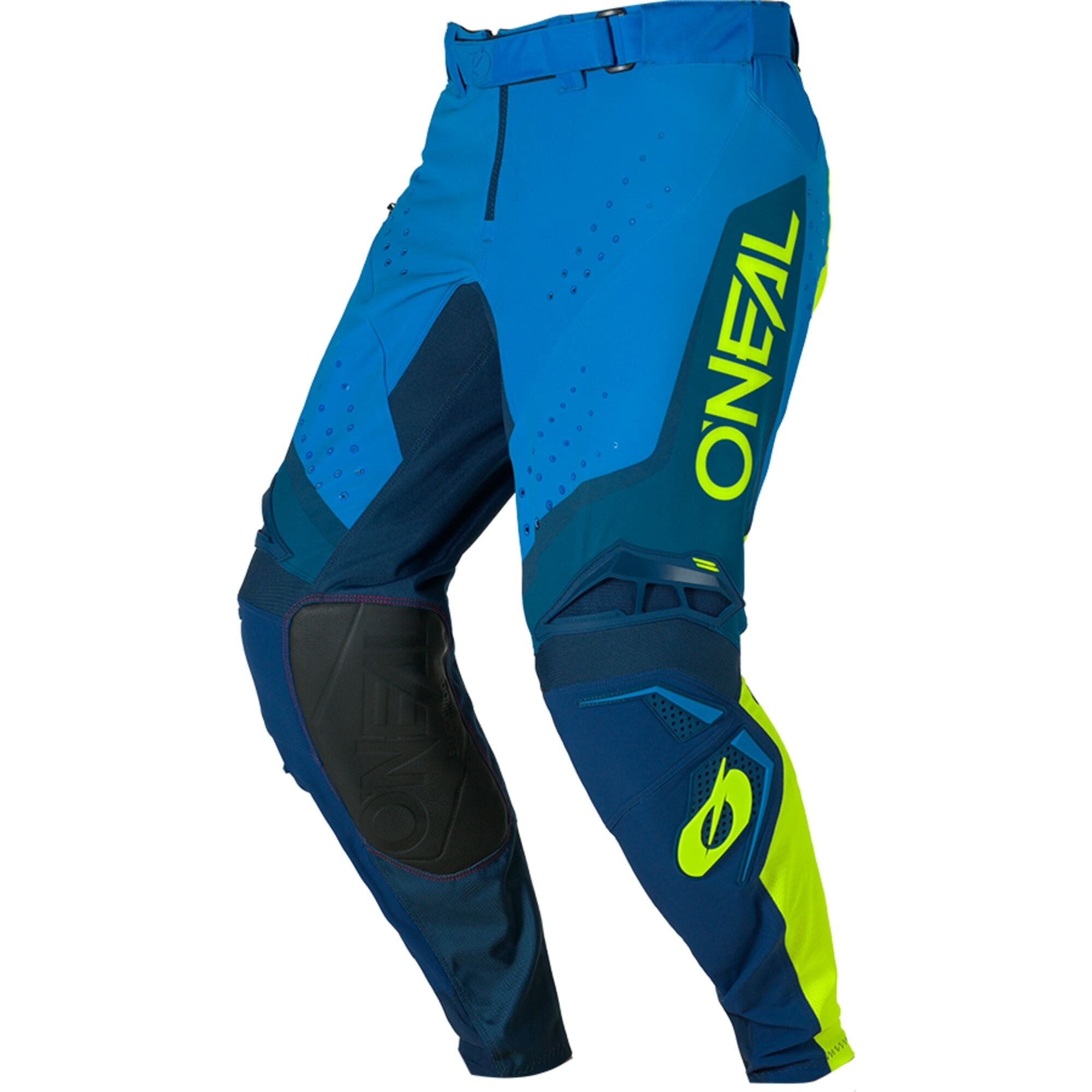 PRODIGY Pants FIVE FIVE - Blue/Neon Yellow