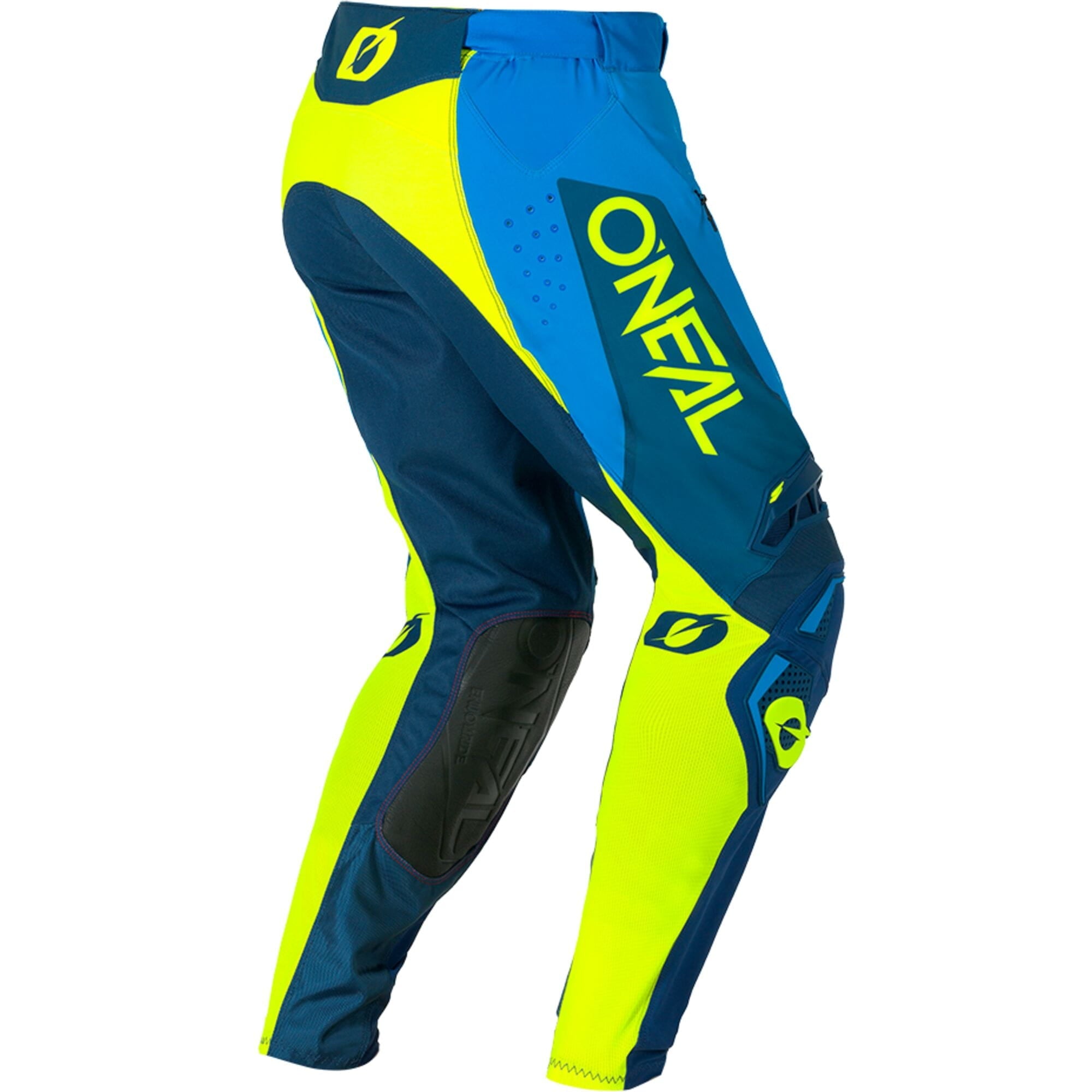 PRODIGY Pants FIVE FIVE - Blue/Neon Yellow
