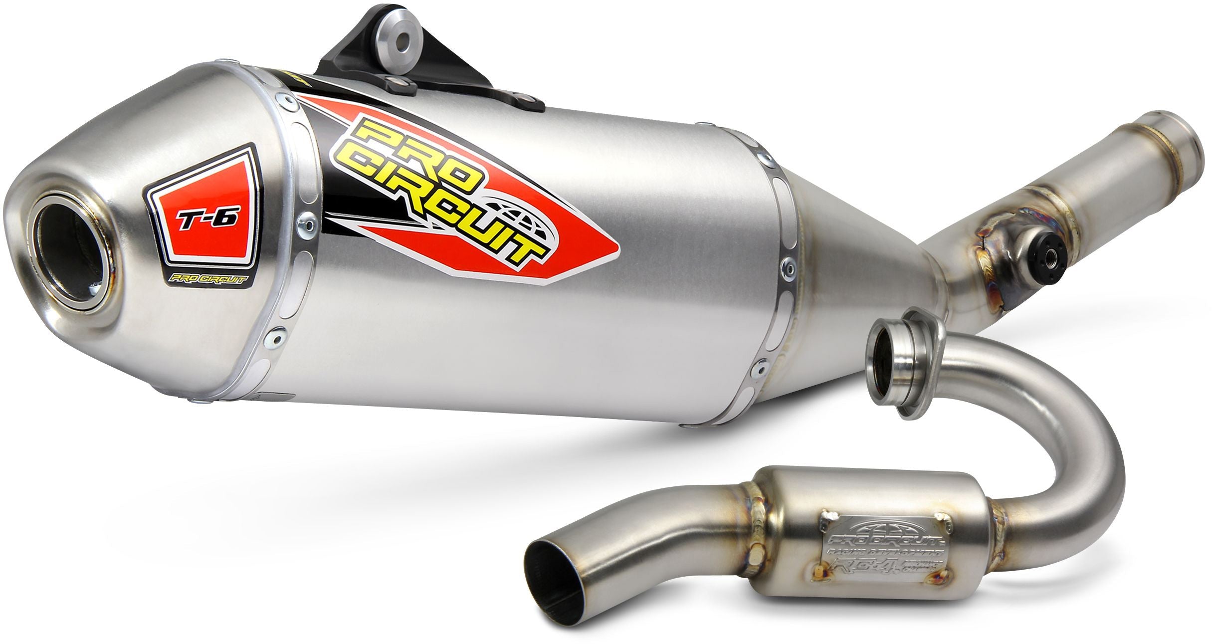 T-6 Stainless System exhaust for Kawasaki KX250 models 2021 to 2023