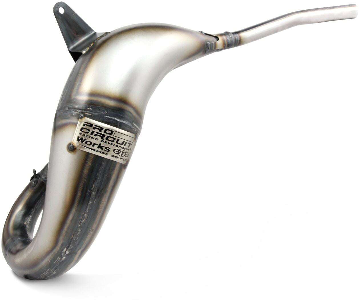 Works Finish pipe for Kawasaki KX85 KX100 models from 2014 to 2023.