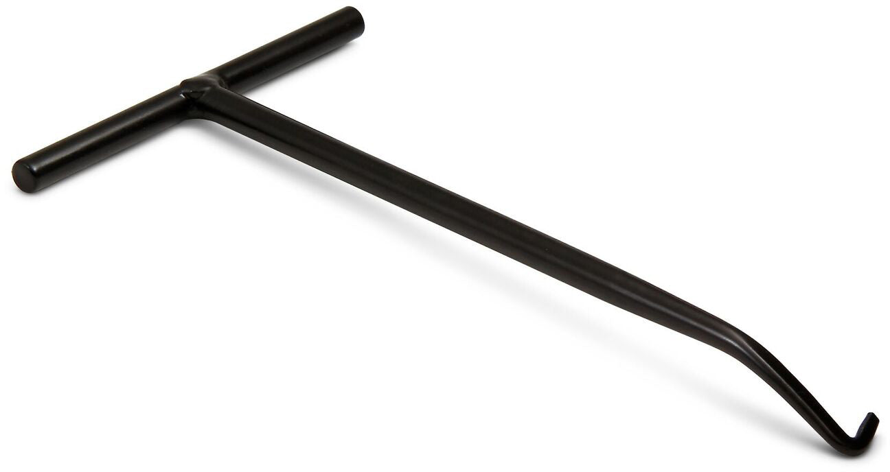 Pipe Spring Puller for removing and installing pipe springs, showcasing its durable construction and ergonomic design.