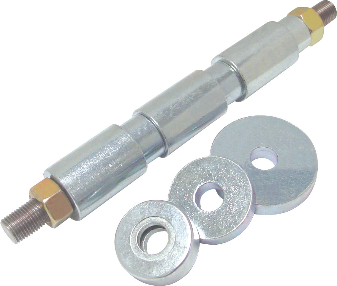 Swing arm bearing tool with ergonomic handle and precision design for easy installation and removal of bearings.