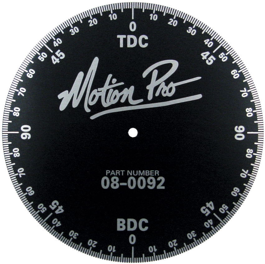 Degree wheel for measuring angles and degrees in various applications.
