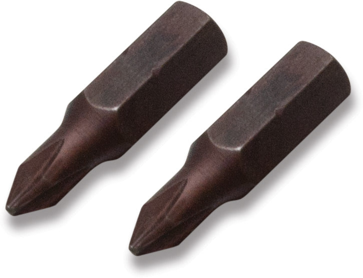 Two Tool Jis Cross Bits #1 in a pack, displayed on a neutral background.