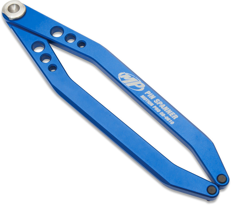 Pin Spanner Wrench used for adjusting and tightening circular fittings, featuring a durable design with multiple pin sizes for versatile applications.