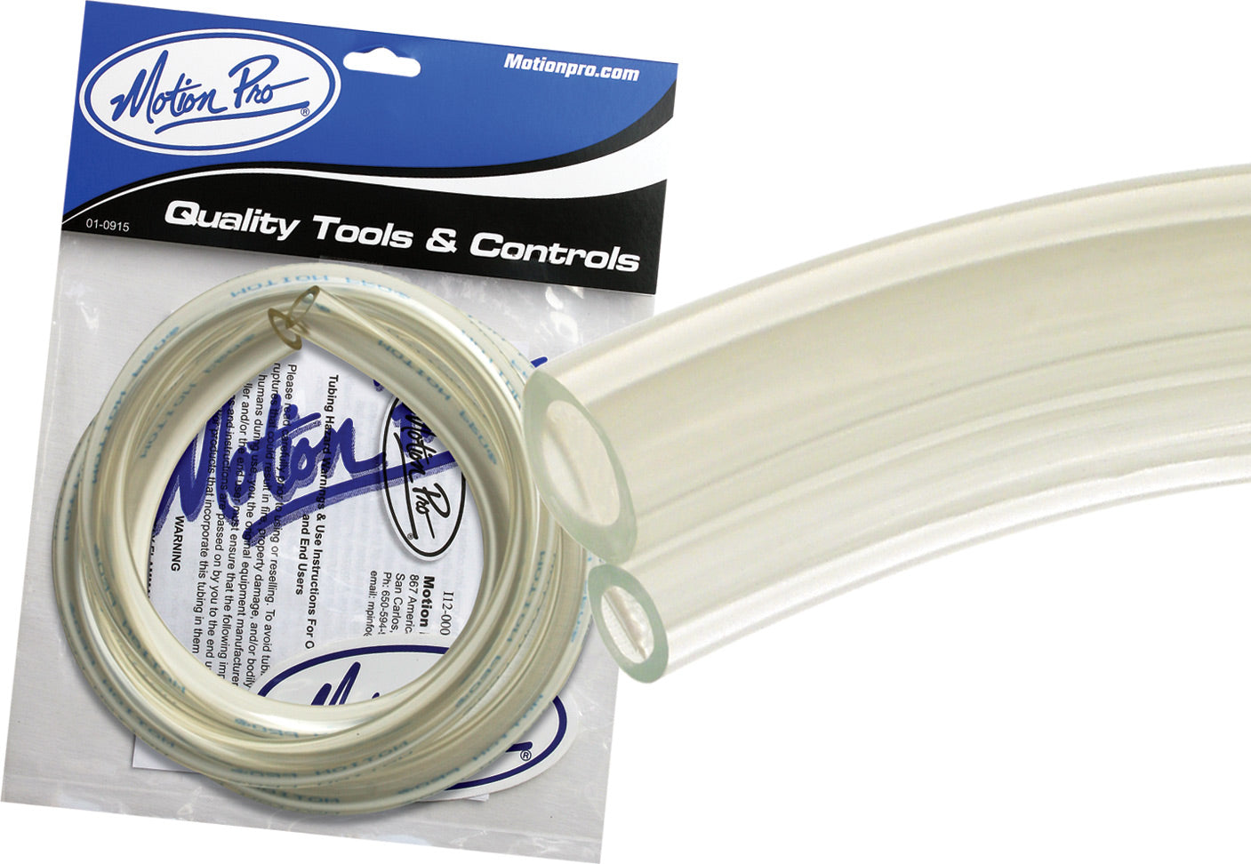MP Premium Fuel Line, 1/4 inch inner diameter, 3 feet long, flexible rubber fuel line for automotive use