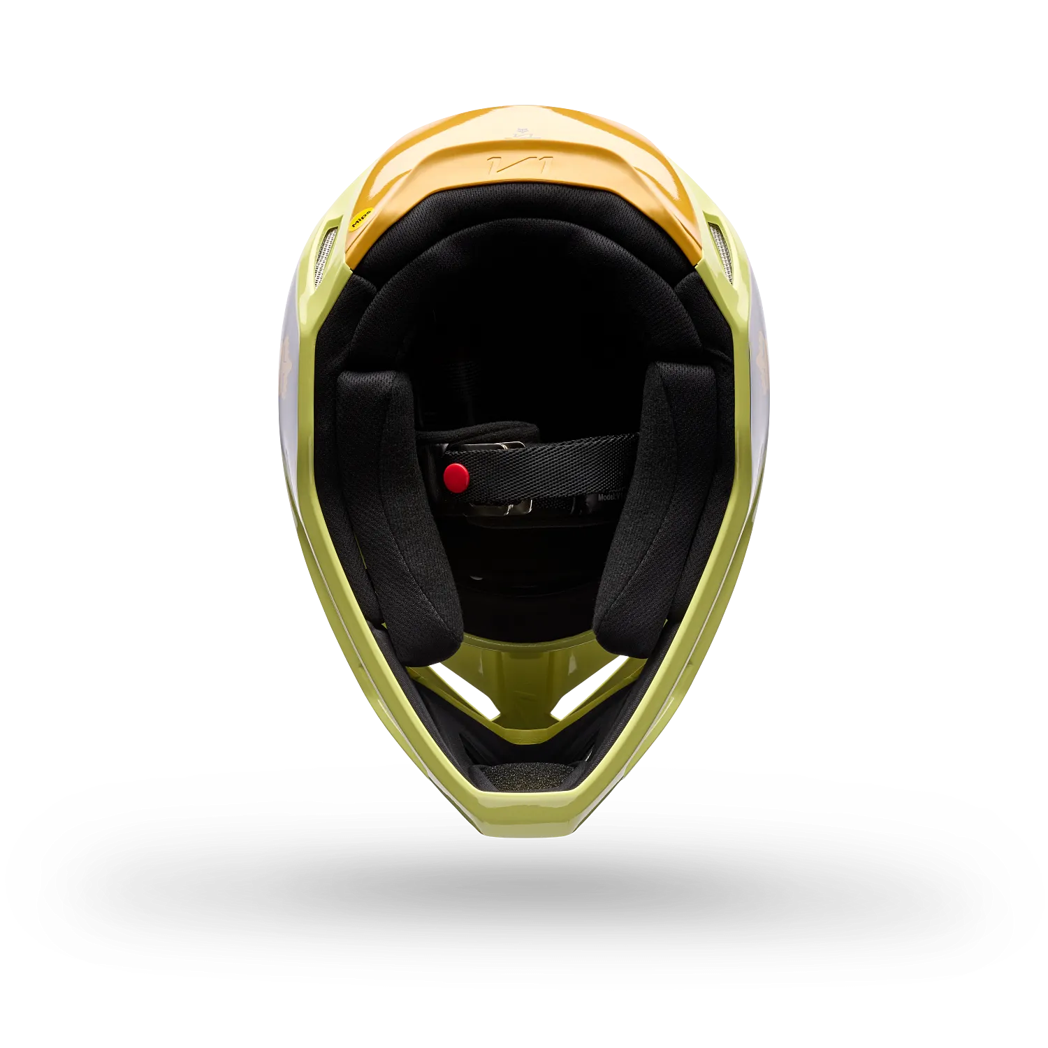 V1 IMAGE PRINT HELMET - PEAR YELLOW