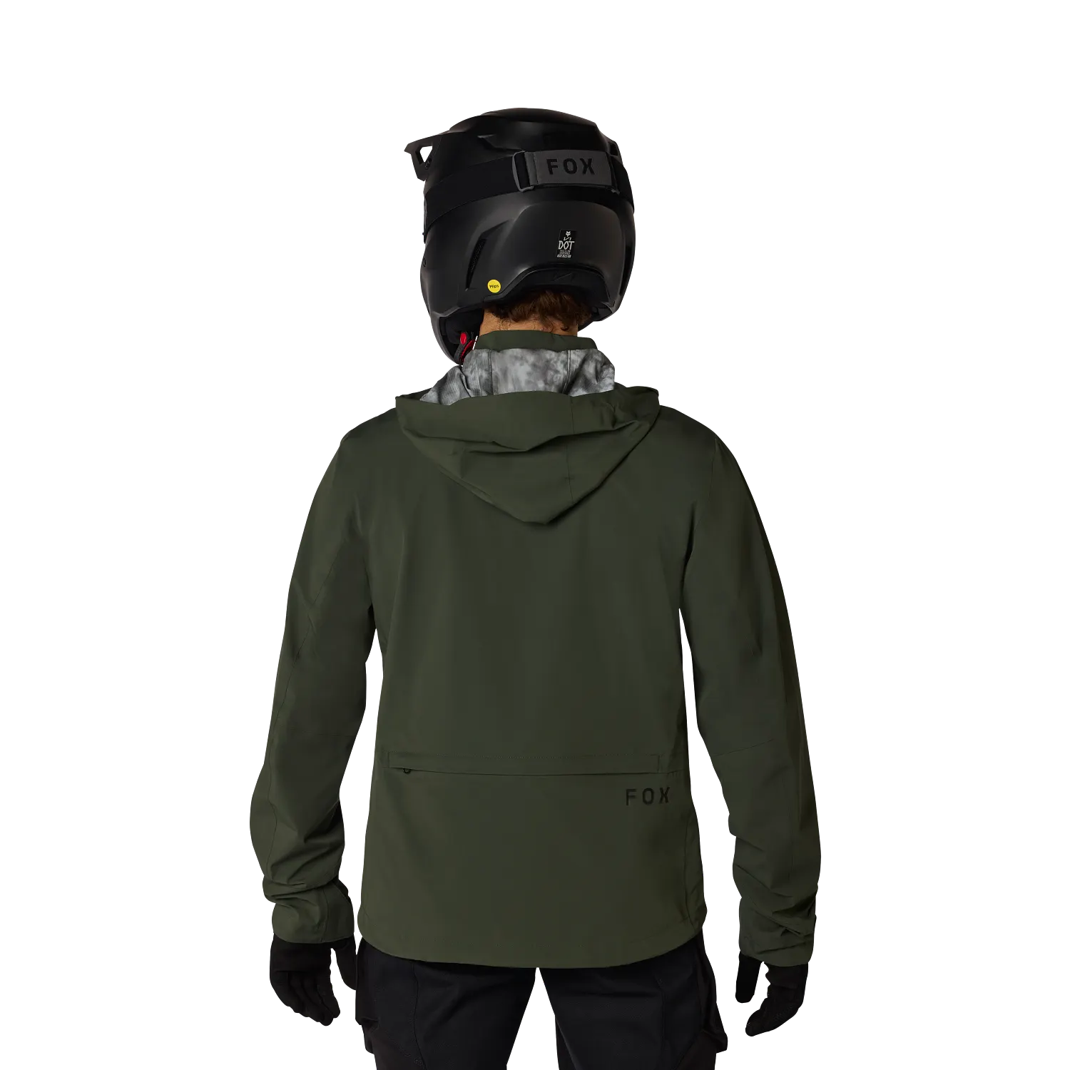 RANGER O.R. PACKABLE RAIN JACKET - IVY
