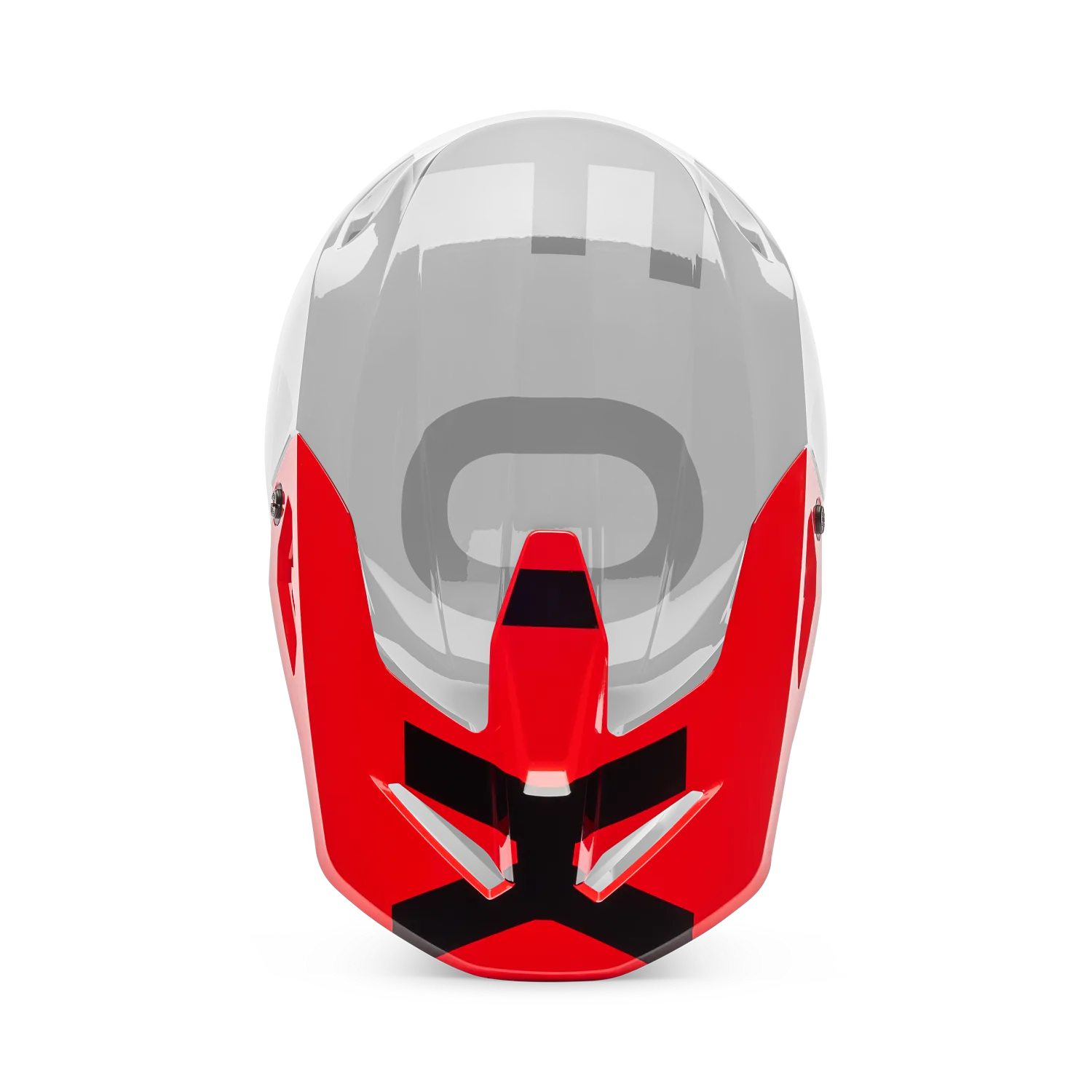 YTH V1 HELMET VISOR - SHIELD - FLUORESCENT RED