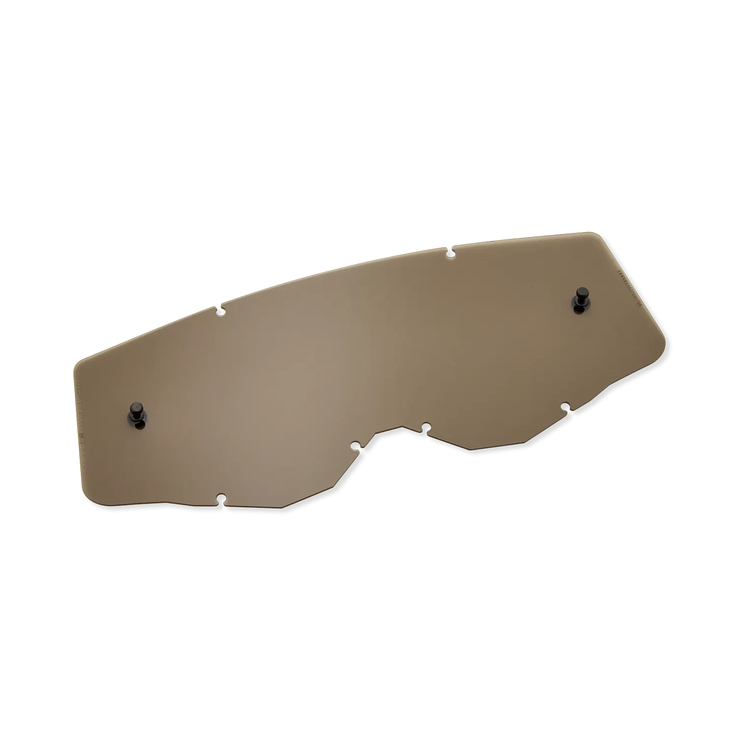MX24 YTH MAIN LEXAN LENS - NM - DARK GREY