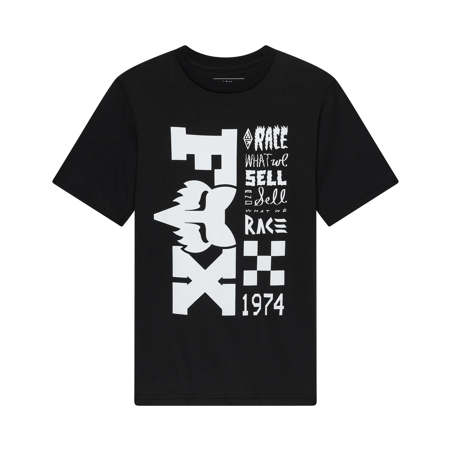 YTH BEND SS TEE - ULTRA BLACK