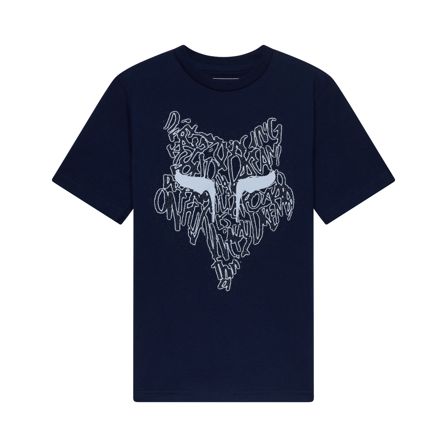 YTH SLOWBURN SS TEE - NAVY