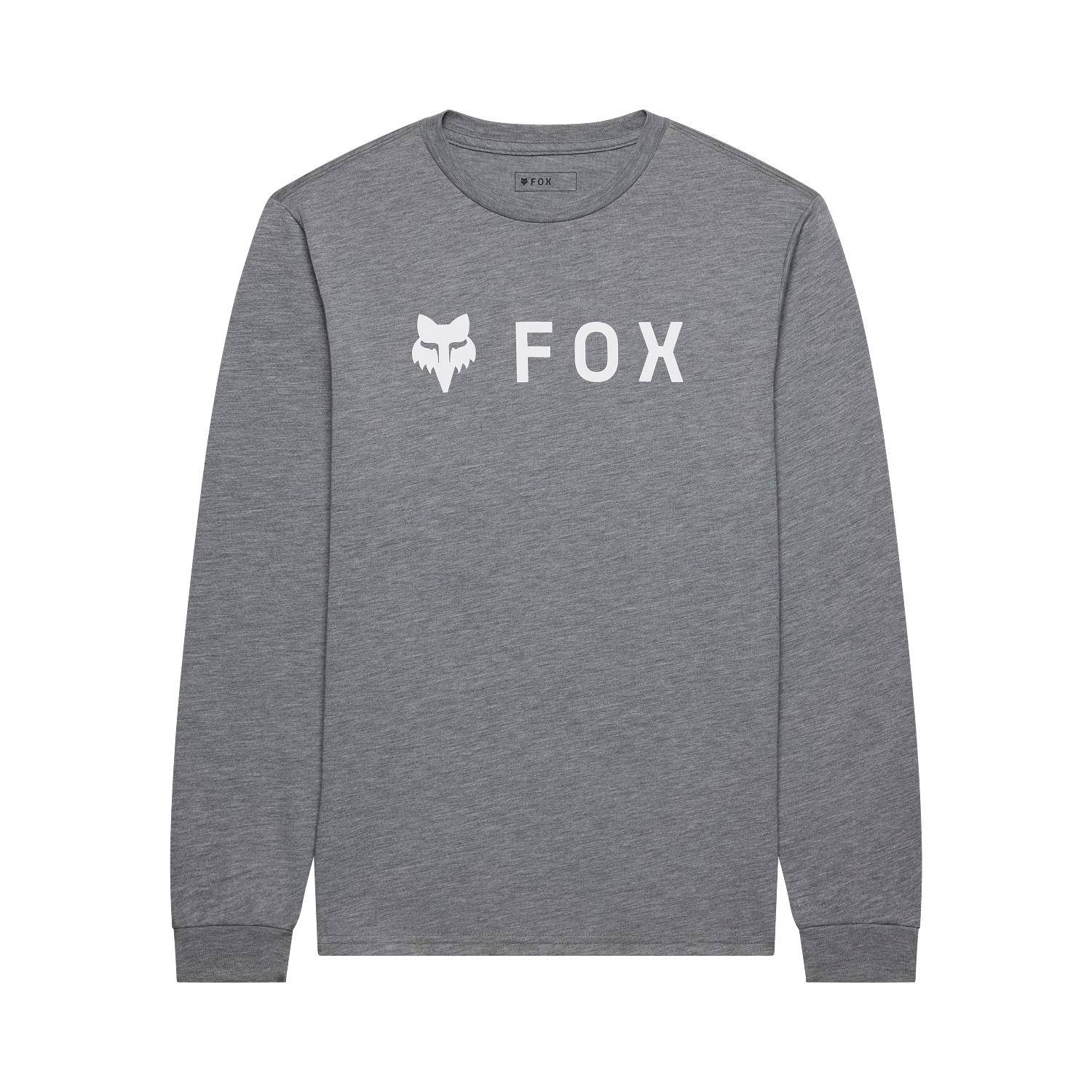 ABSOLUTE ORIGINAL DRI-RELEASE LS TEE - HEATHER GRAPHITE
