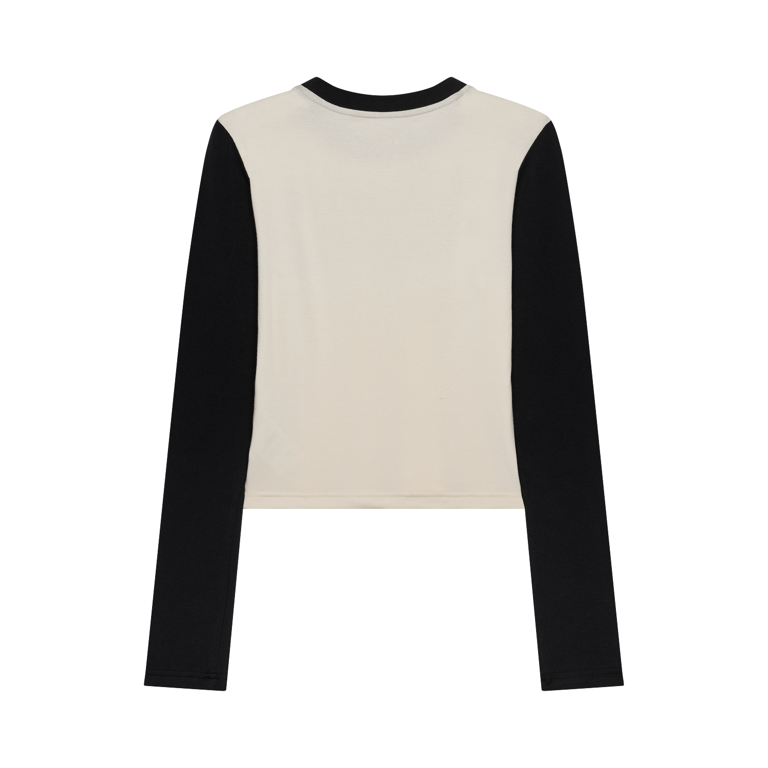 W COLDPRESS RIB LS - PEARL WHITE