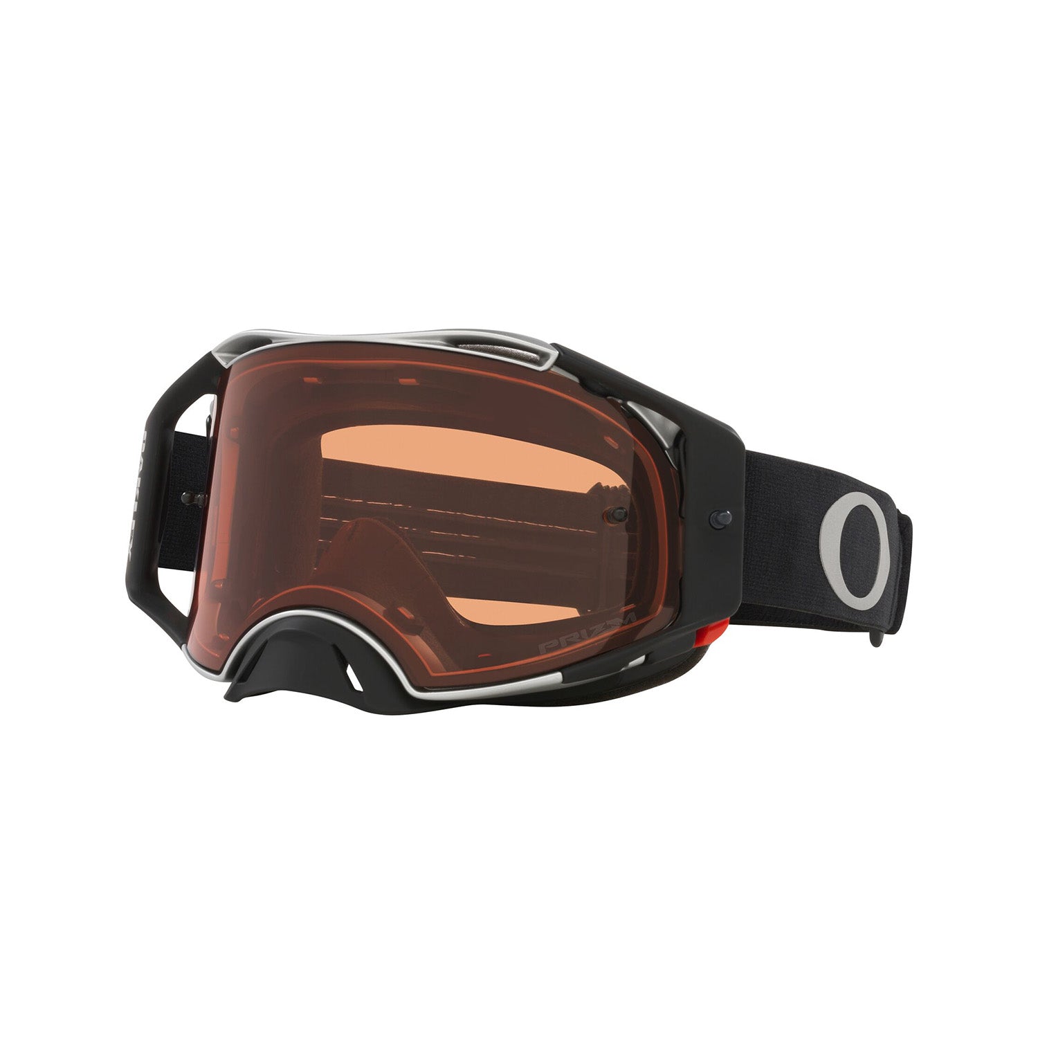 Oakley Airbrake MX Goggle in Tuff Blocks Gunmetal with Prizm Bronze Lens