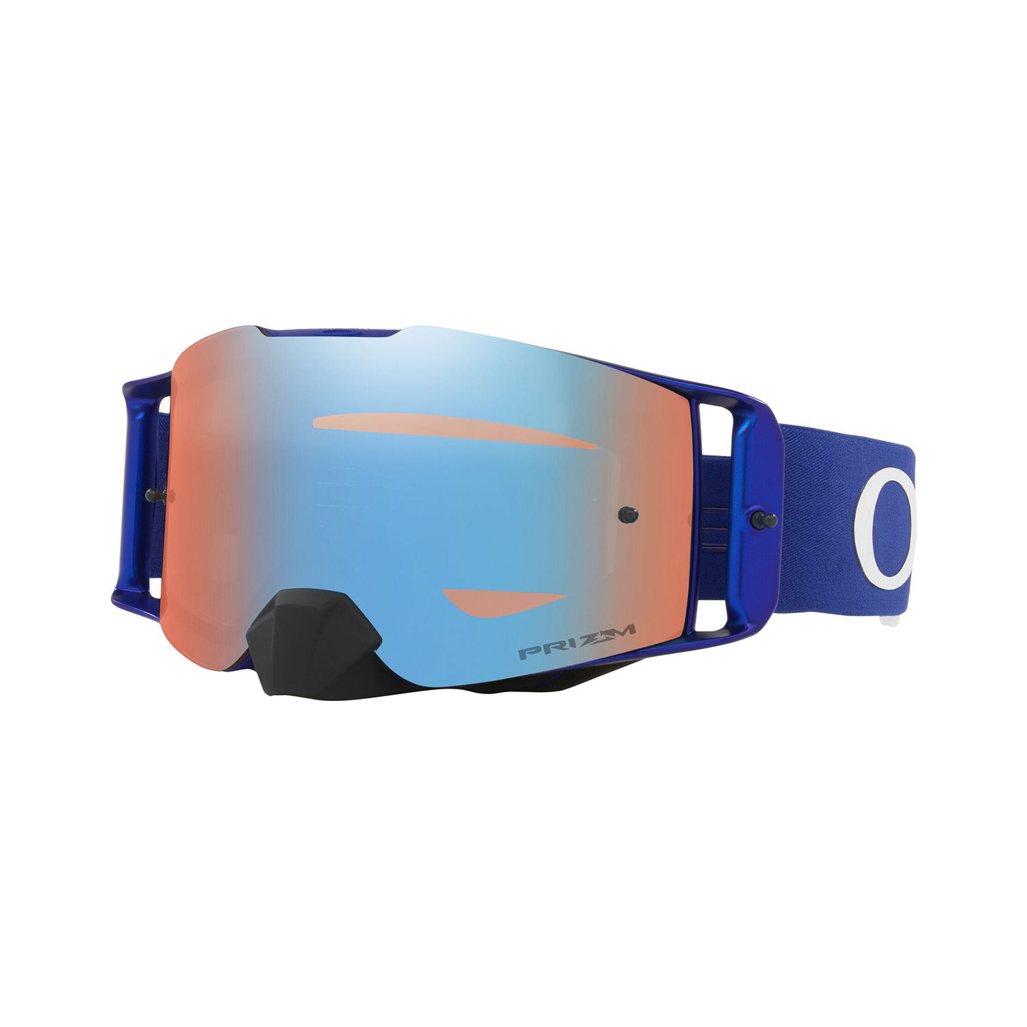 Oakley Front Line MX Goggle in Moto Blue with Prizm Sapphire Iridium Lens