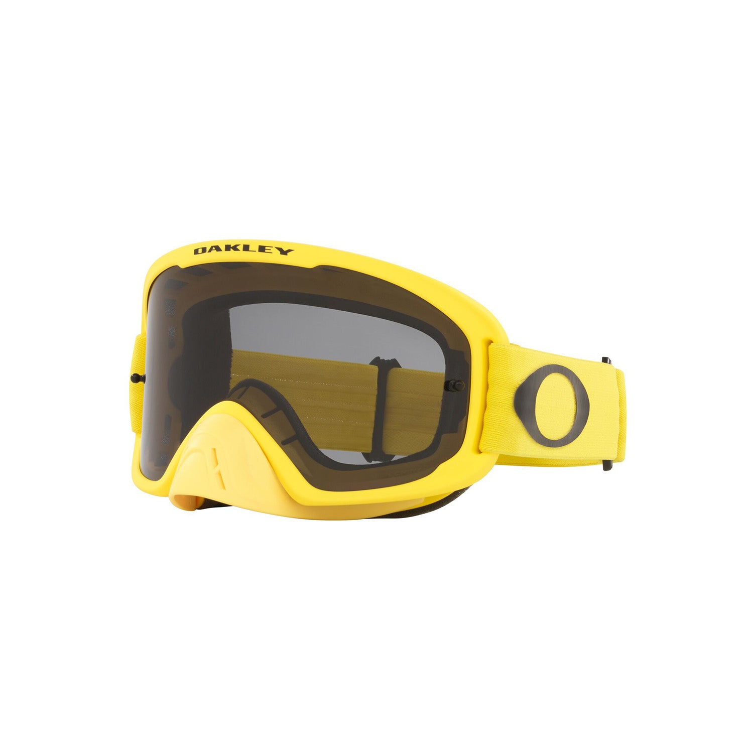 Oakley O Frame 2.0 Pro MX Goggle in Moto Yellow with Clear Lens