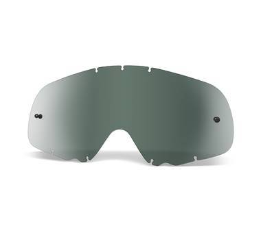 Oakley Replacement Lens Crowbar MX in Dark Grey on white background