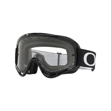 Oakley O Frame MX Goggle in Jet Black with Clear Lens