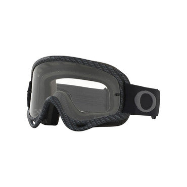 Oakley O Frame MX Goggle in Matte Carbon Fibre with Clear Lens