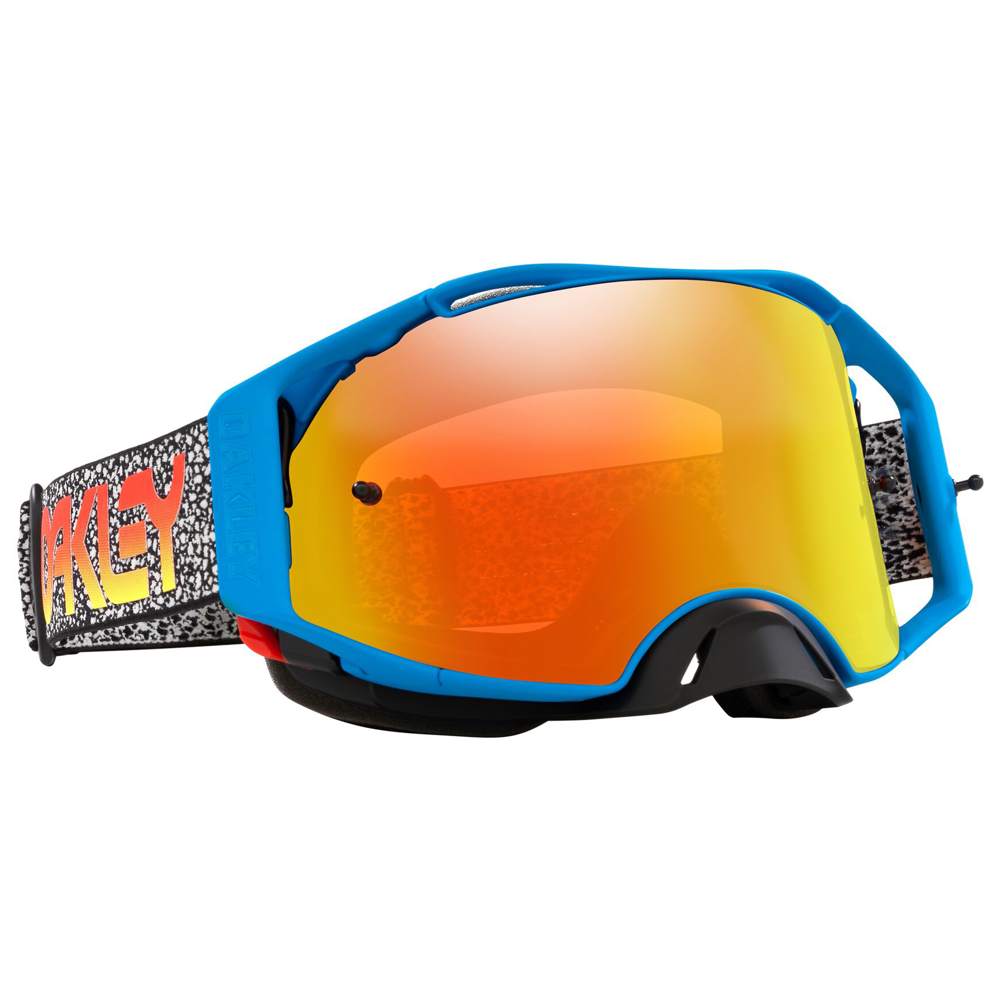 Oakley Airbrake MX Goggle with Blue Crackle frame and Prizm MX Torch Lens