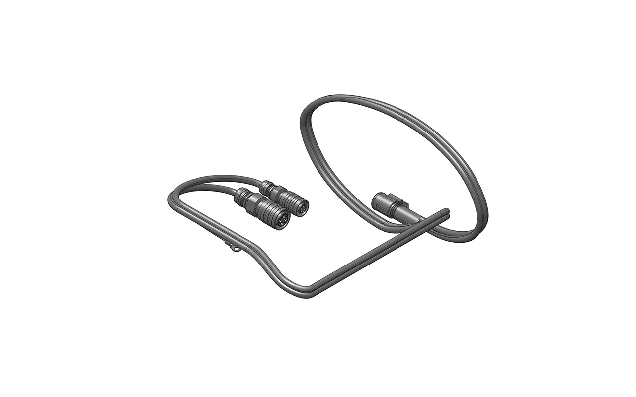 VARG charging cable with durable nylon braiding and USB connectors